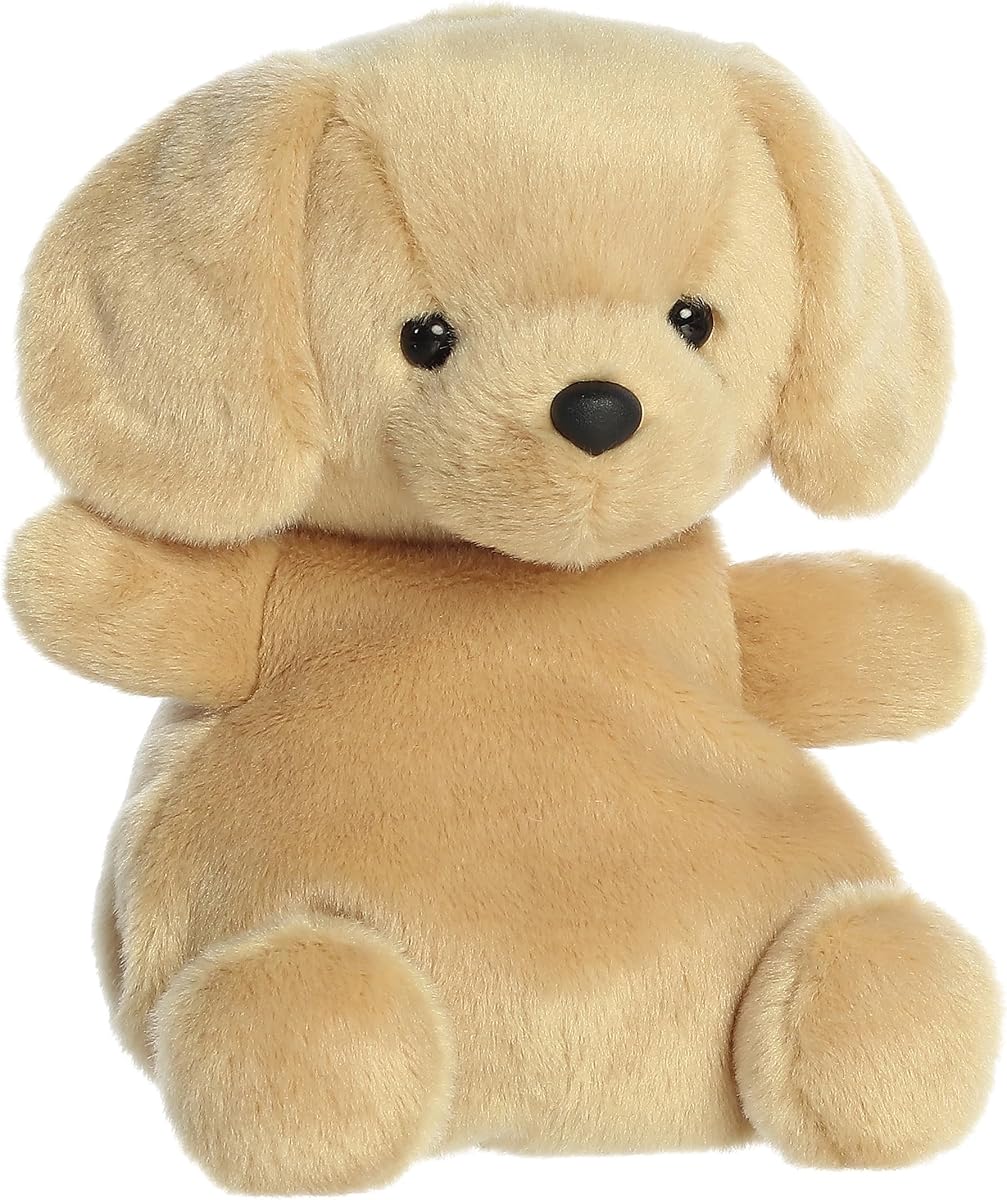 Aurora® Adorable Palm Pals™ Party Sized Sunny Lab™ Stuffed Animal - Fun Collectible Plush for Kids and Adult Collectors - Perfect for Decorating Rooms and Birthday Gifts - Brown 8 Inches