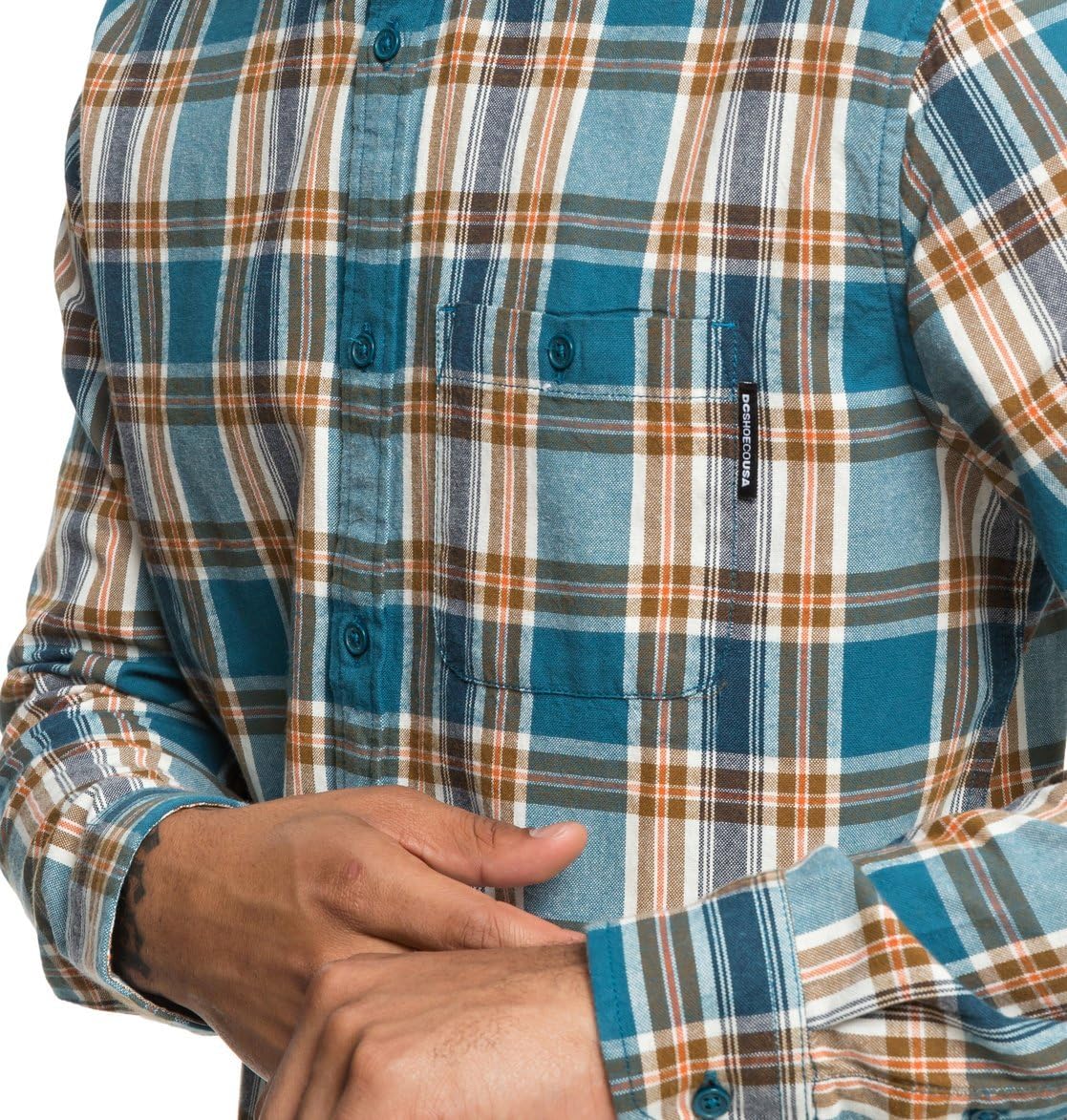 DC Men's Northboat Long Sleeve Flannel Shirt