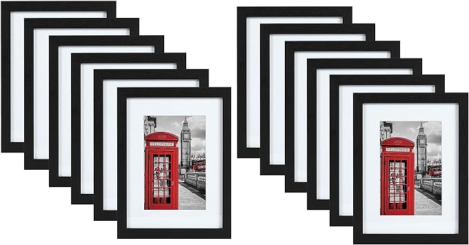 8x10 Picture Frame and 11x14 Picture Frame, 12 Pack