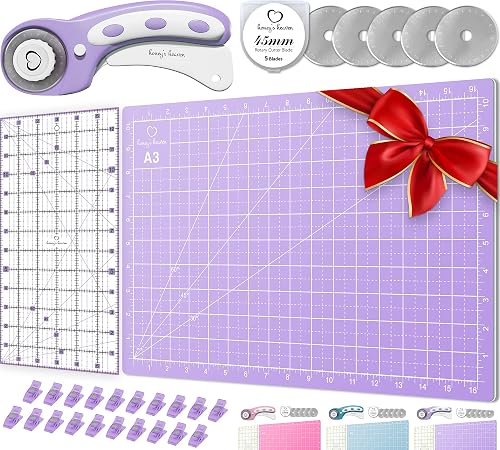 HoneysHeaven Rotary Cutter Set - A Thoughtful Gift for Crafters and Quilters