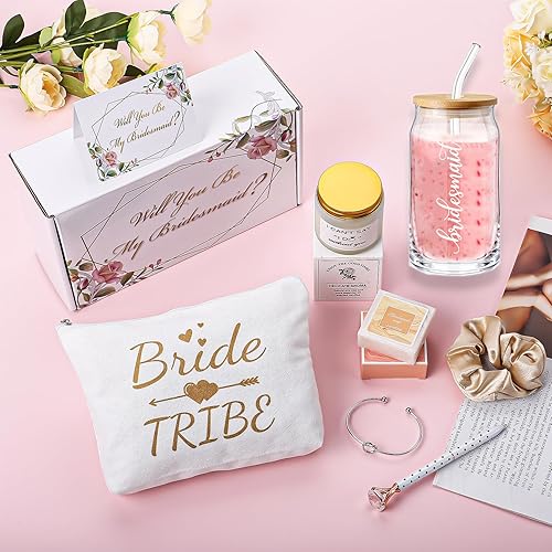 Miniatura 2 de DHQH Regalos de propuesta de dama de honor, vaso de vino de acero inoxidable para damas de honor, regalo para damas de honor, boda, compromiso,