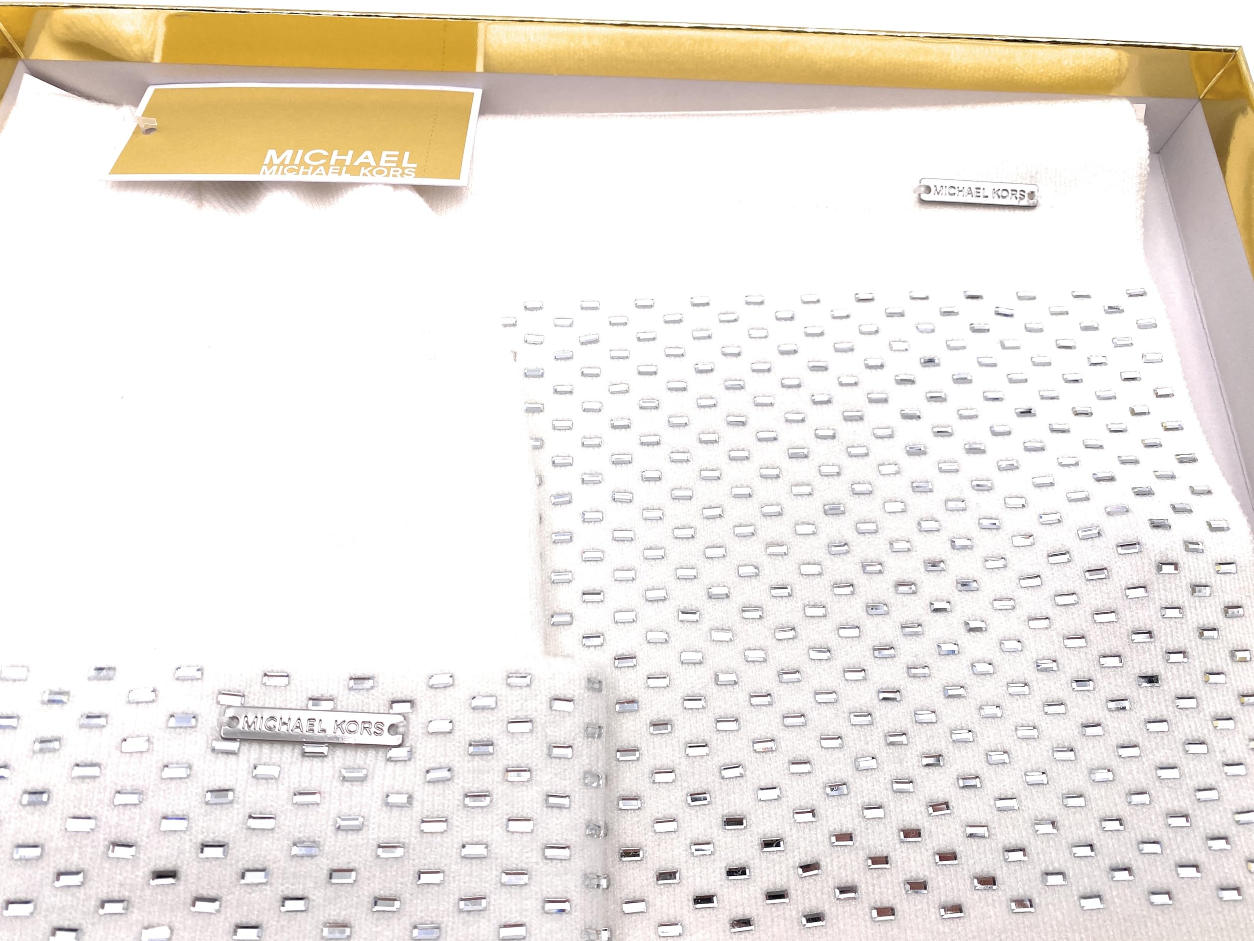 Image secondaire de l'Ensemble Écharpe et Bonnet Michael Kors en Laine Acrylique