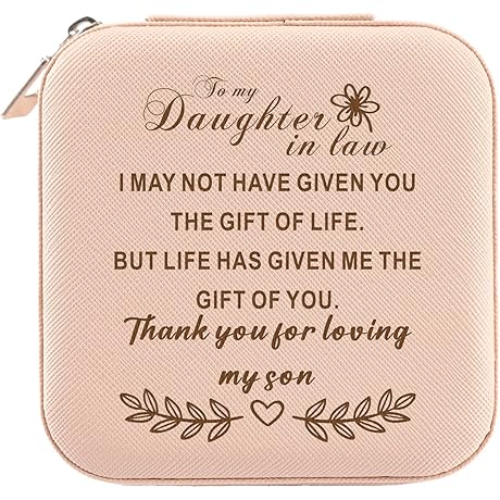 My Daughter in Law Jewelry Box Organizer: A Thoughtful Gift from Mother in Law