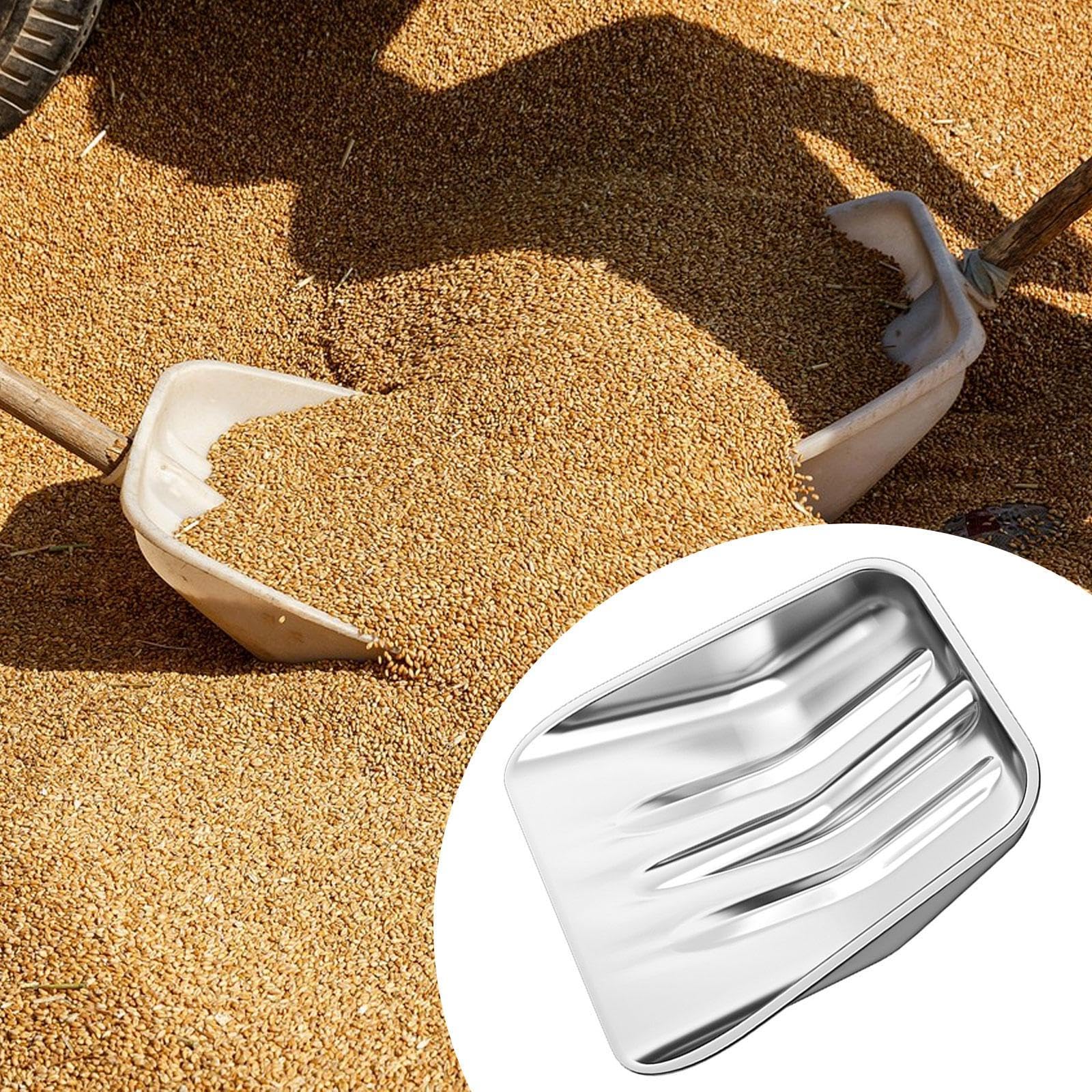 MYCENSE Outdoor Snow Shovels Head Winter Emergency Tool for Car Emergencies Accessory Simple Assembly Heavy Duty Replace Farm Tool, L