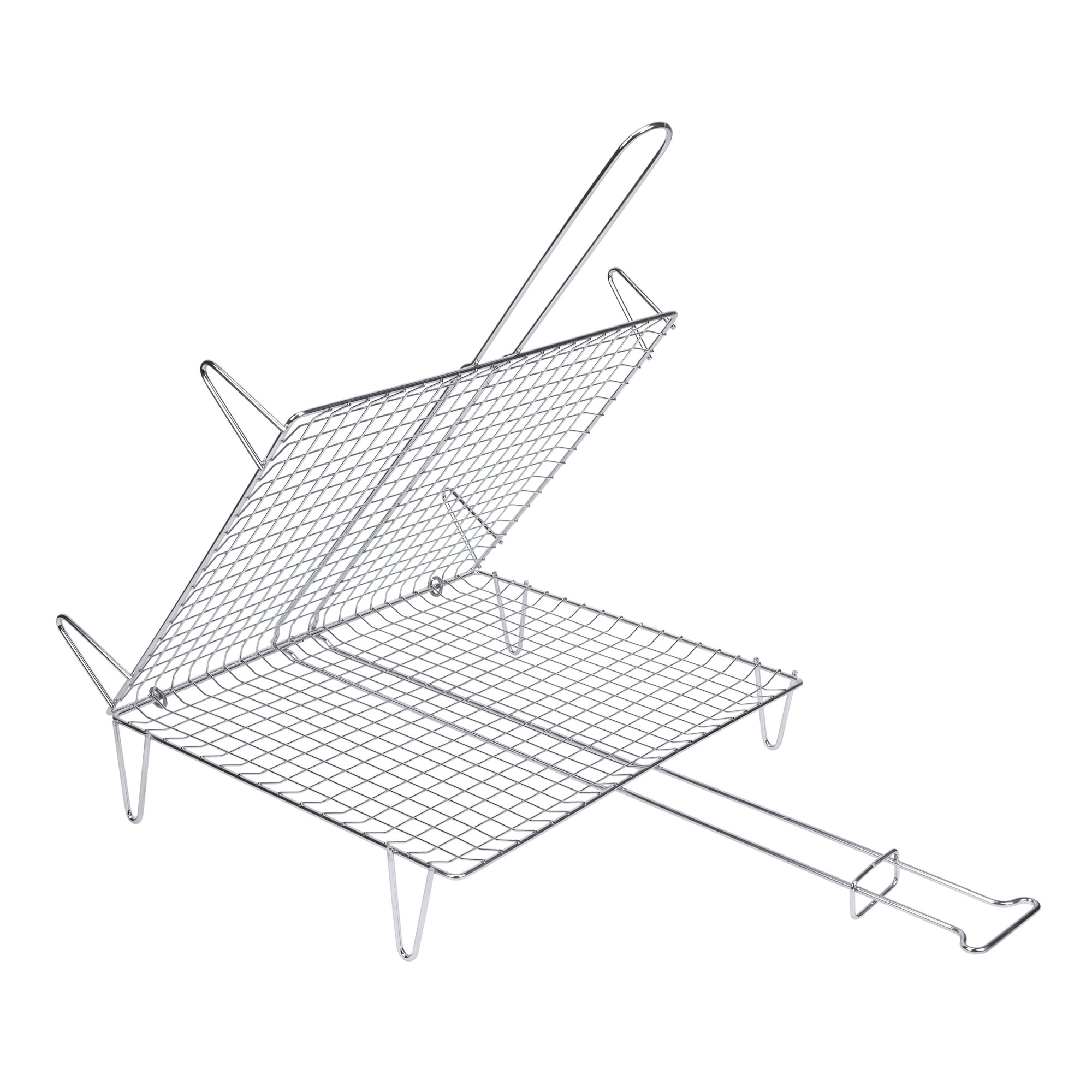 Sauvic 02593 - Parrilla pescado zincada, 40 x 45 cm