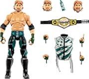 WWE Ultimate Edition Action Figure & Accessories Set, Logan Paul 6-inch Collectible with Swappable Heads & Hands, 30 Articulation Points