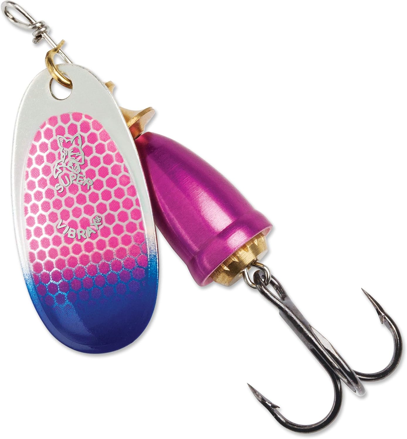 Blue Fox 60-30-319IC Classic Vibrax 03 Tip Tackle, Cerise Scale Blue, 1/4