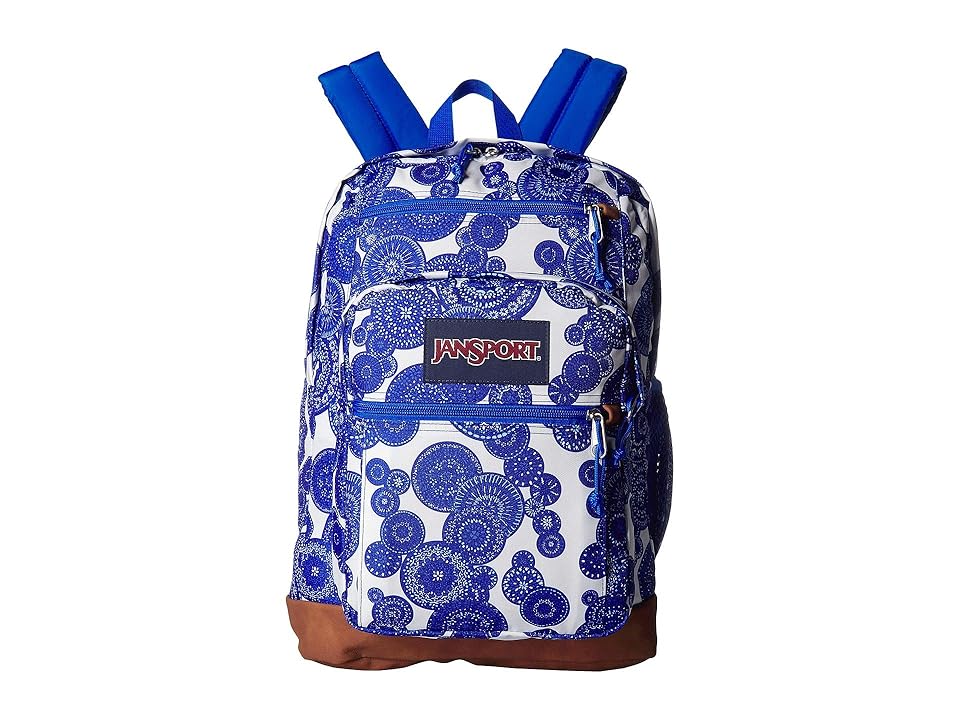 

JanSport Cool Student (Lace Bubbles Print) Backpack Bags, Blue