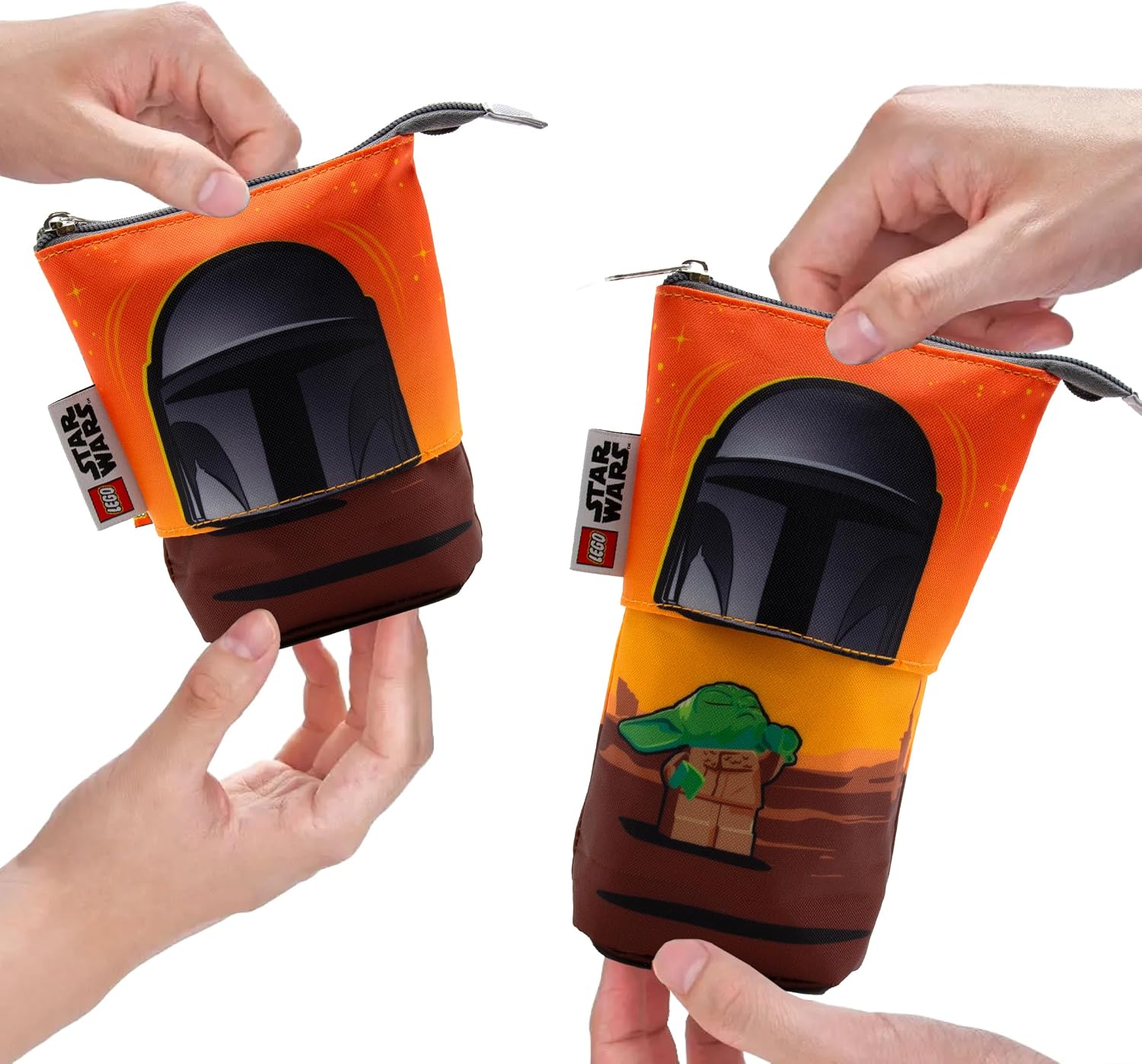 IQ LEGO Star Wars The Mandalorian Pop Up Pencil Case - Grogu (53459), School supply, pencil and storage