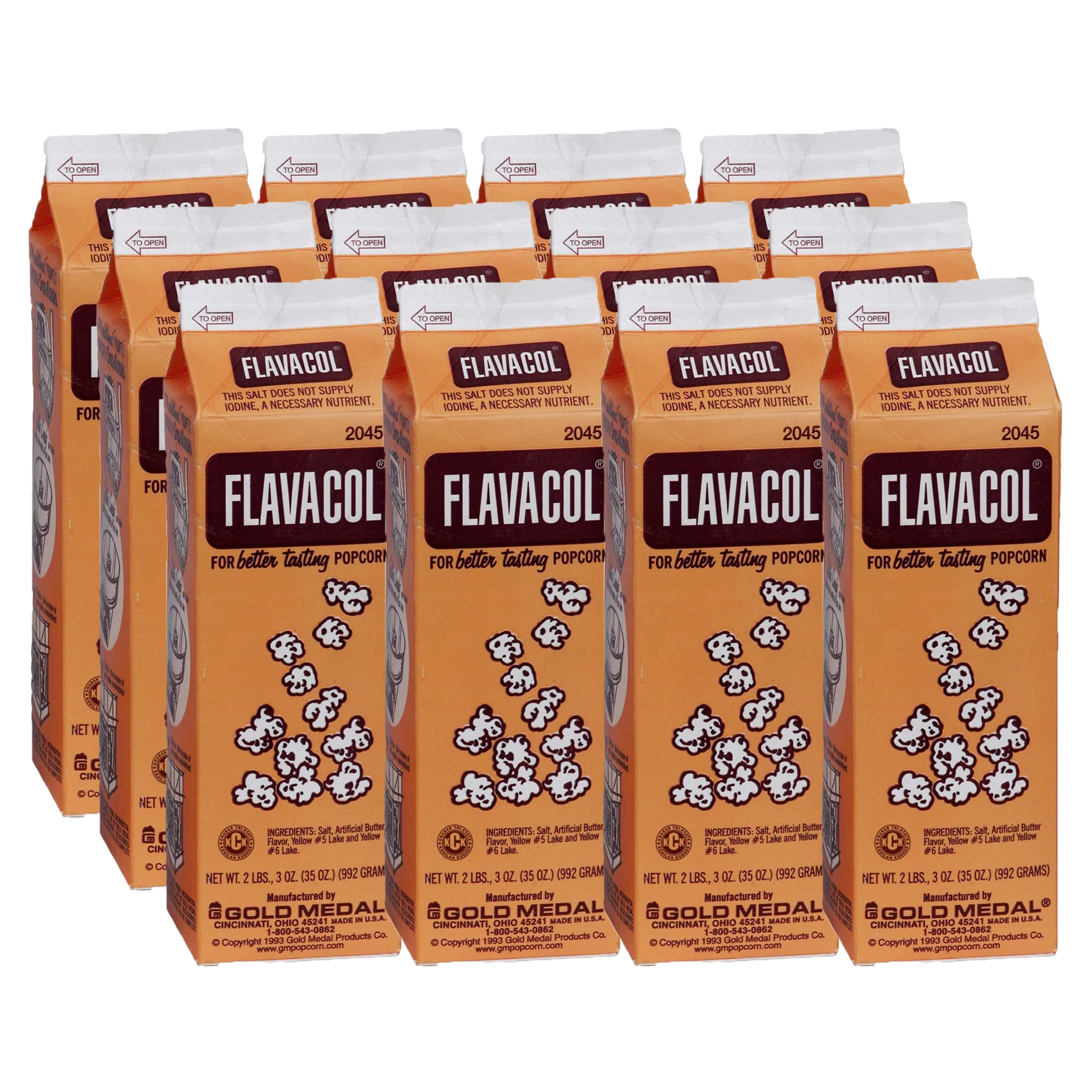 Popcorn Supply Original Flavacol® (Case of 12)