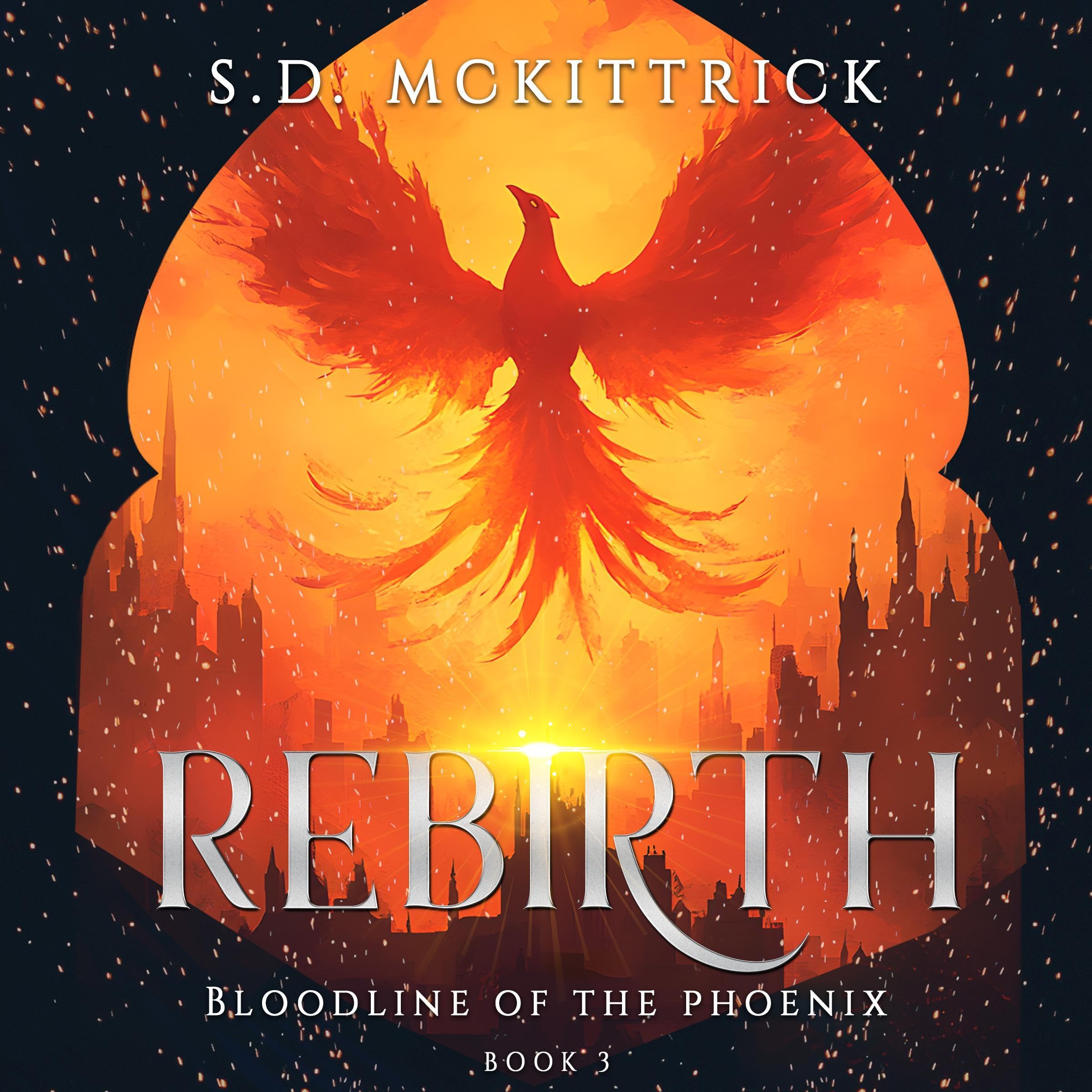 Cover art for Rebirth: Bloodline of the Phoenix, Book 3