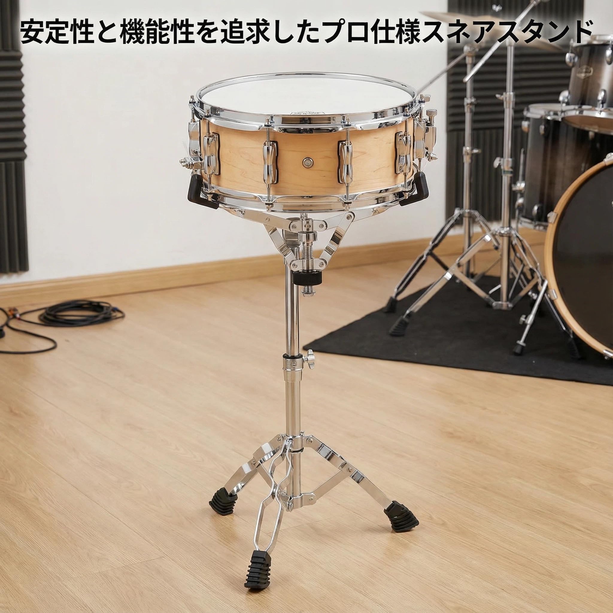 Amazon.co.jp: 折りたたみ式和太鼓スタンド, 10-14インチ対応, 高さ