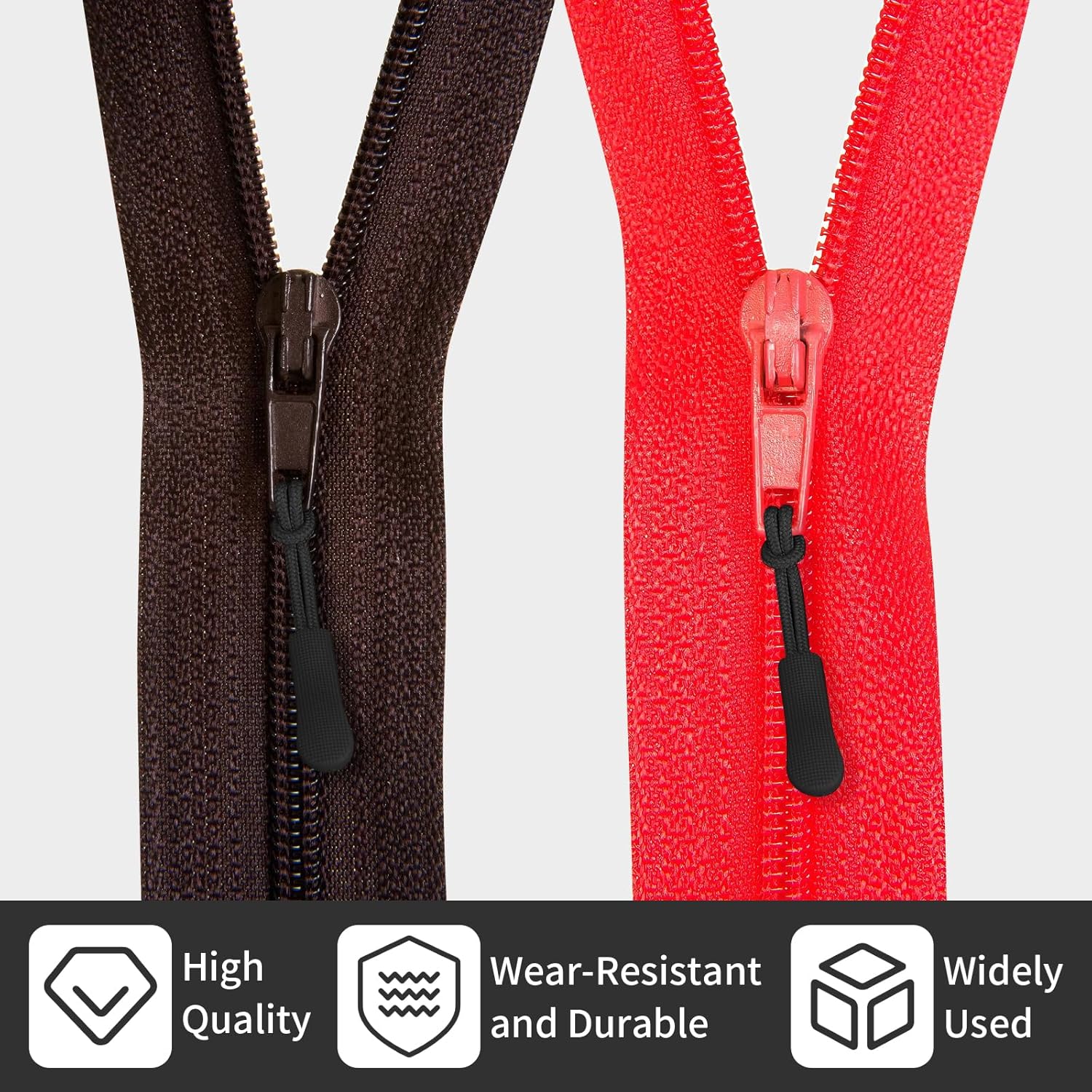 30 pcs Zipper Pull Replacement,Zipper Pulls, Replacement for Jackets,Golf Bag,Purses,Backpacks,Tents,Boots,Pants,Luggage(Black, Universal Extender) - Image 4