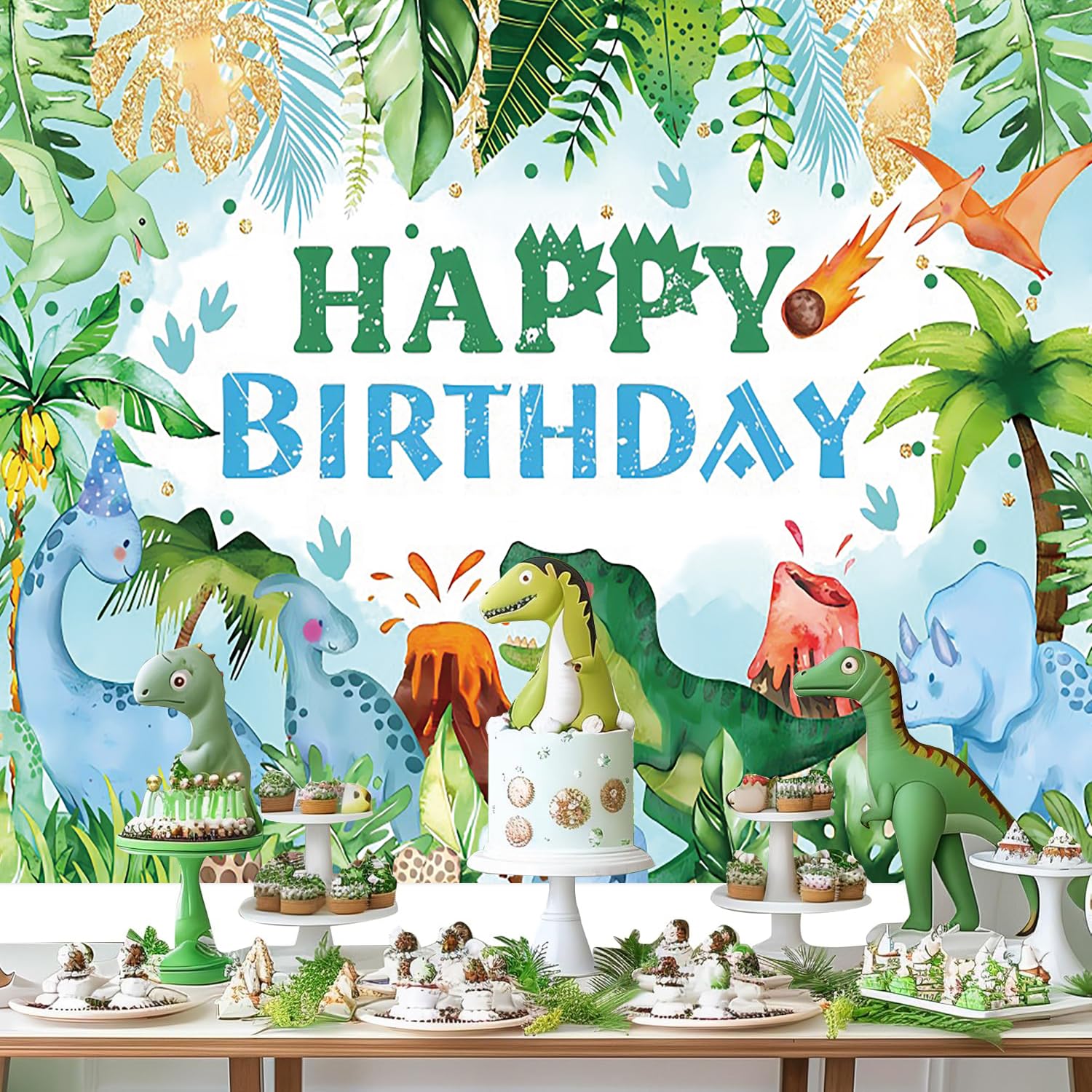 Hnmdmyi 1.8x1.2m Sfondo Dinosauro Cartone Dino Animale Verde Giungla Tropicale Foglie Buon Compleanno Fotografia Sfondo Bambini Ragazzi Ragazze Tema Dino Decorazioni Festa di Compleanno Hnmdmyi 1.8x1.2m Sfondo Dinosauro Cartone Dino Animale Verde Giungla Tropicale Foglie Buon Compleanno Fotografia Sfondo Bambini Ragazzi Ragazze Tema Dino Decorazioni Festa di Compleanno
