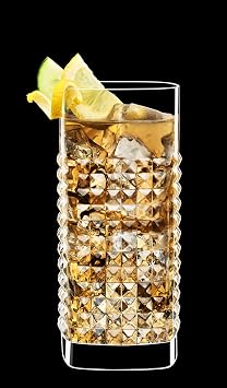 Luigi Bormioli 12419/02 Mixology 16.25 oz Elixir Beverage Drinking Glasses Set of 4, Clear