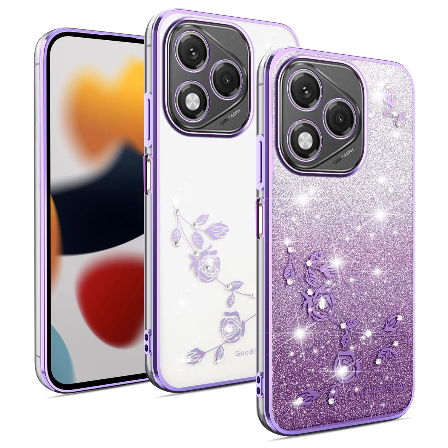SORAKA Custodia Militare Per IPhone X/XS Con Anello Invisibile E Piastra Metallica – Antiurto, Anticaduta Fino A 3 Metri, Compatibile Con Supporto Magnetico Auto (Nero) - 4