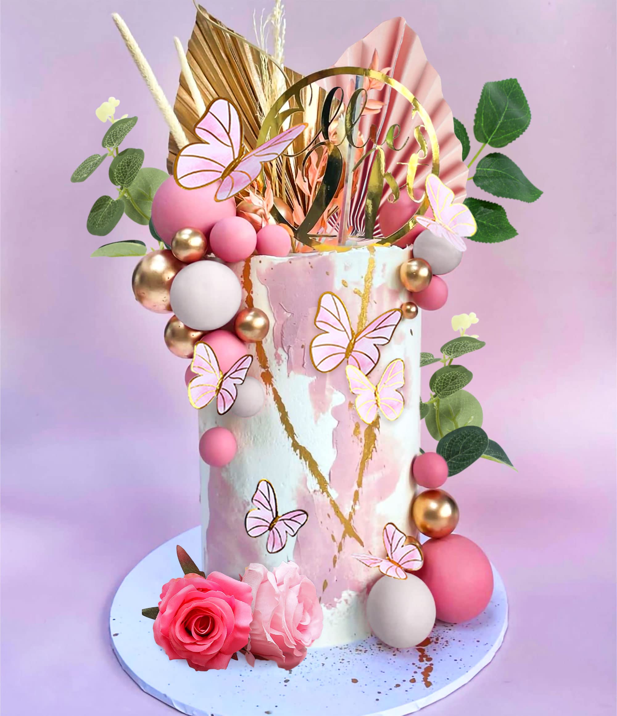 Set Déco Gâteau Anniversaire Décorations Gâteau Arc-en-ciel Licorne - Set Bohème Pour Anniversaire Et Baby Shower Accessoire Pâtisserie Fête