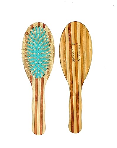 Miniatura 3 de SugarBearHair Cepillo de pelo de bambú desenredante suave