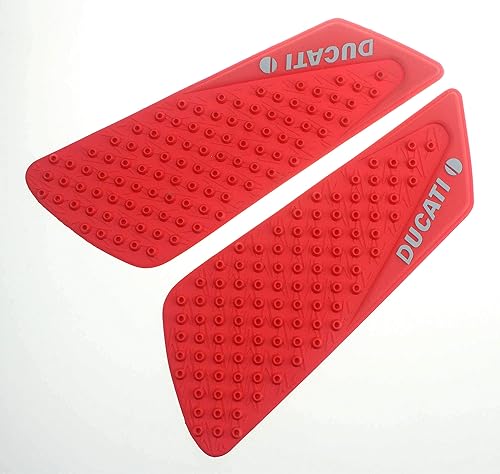 Miniatura 10 de Adhesivo protector para tanque de gasolina para motocicleta Ducati 899-1099-1199, negro, 2 unidades