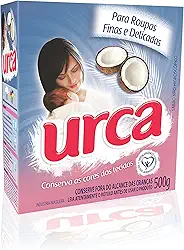 Lava Roupas Pó Coco Cartucho 500g, Urca, Branco, Médio