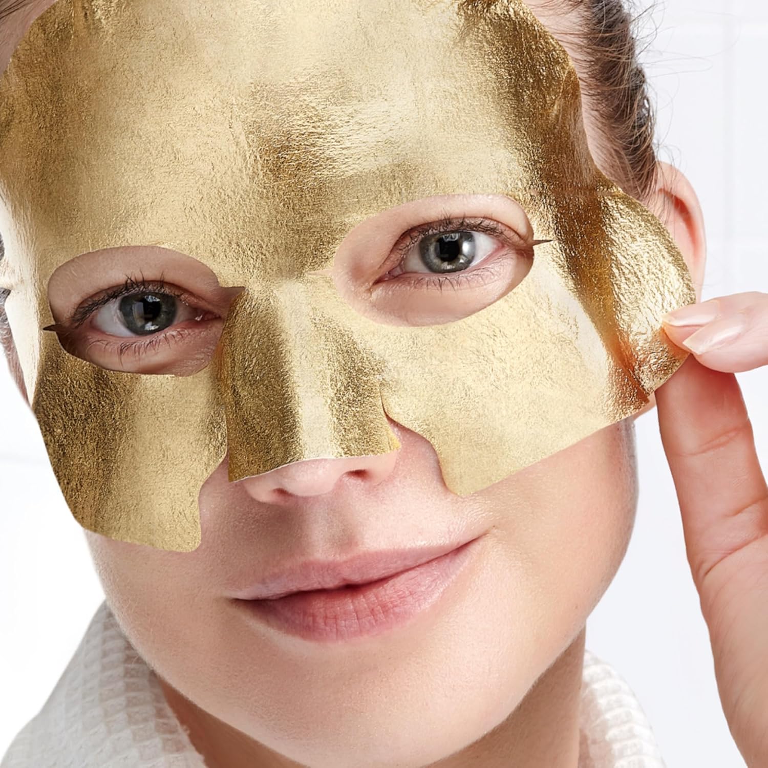 ILONA Budapest Cocktail | Deeply Hydrating Advanced Conduction Foil Mask | with Olive Oil, Mineral Water, Honey, Shea Butter & Vitamin C | Smooths & Improves Texture and Wrinkles | 4 masks, 3.0 oz