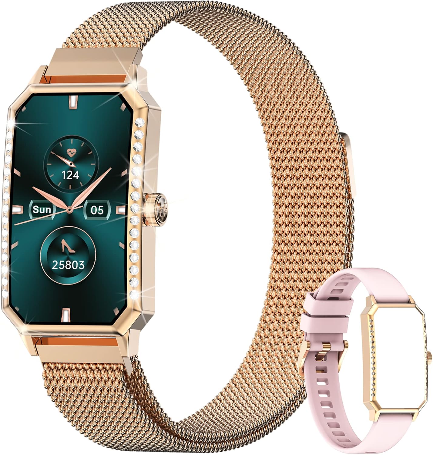 Smartwatch Donna,Blackview R9 Smart Watch e Orologio Fitness Intelligente con Contapassi,Cardiofrequenzimetro,Pressione Sanguigna,SpO2,24 Modalità Sportive,Notifiche Messaggi,Android iOS Smartwatch Donna,Blackview R9 Smart Watch e Orologio Fitness Intelligente con Contapassi,Cardiofrequenzimetro,Pressione Sanguigna,SpO2,24 Modalità Sportive,Notifiche Messaggi,Android iOS