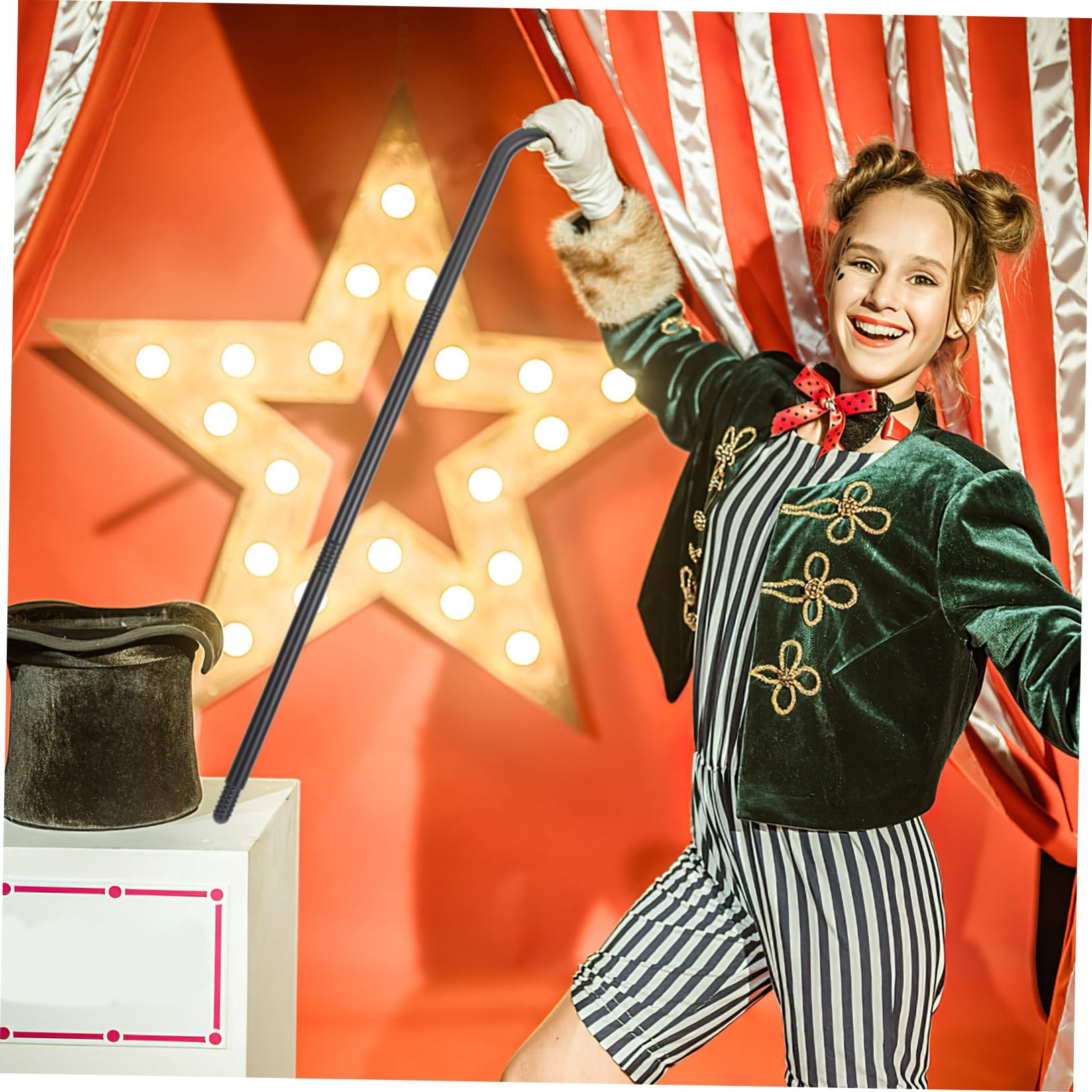 Homoyoyo 2pcs Christmas Candy Cane Costume Crutch - Fun Halloween for Party Dress-Up