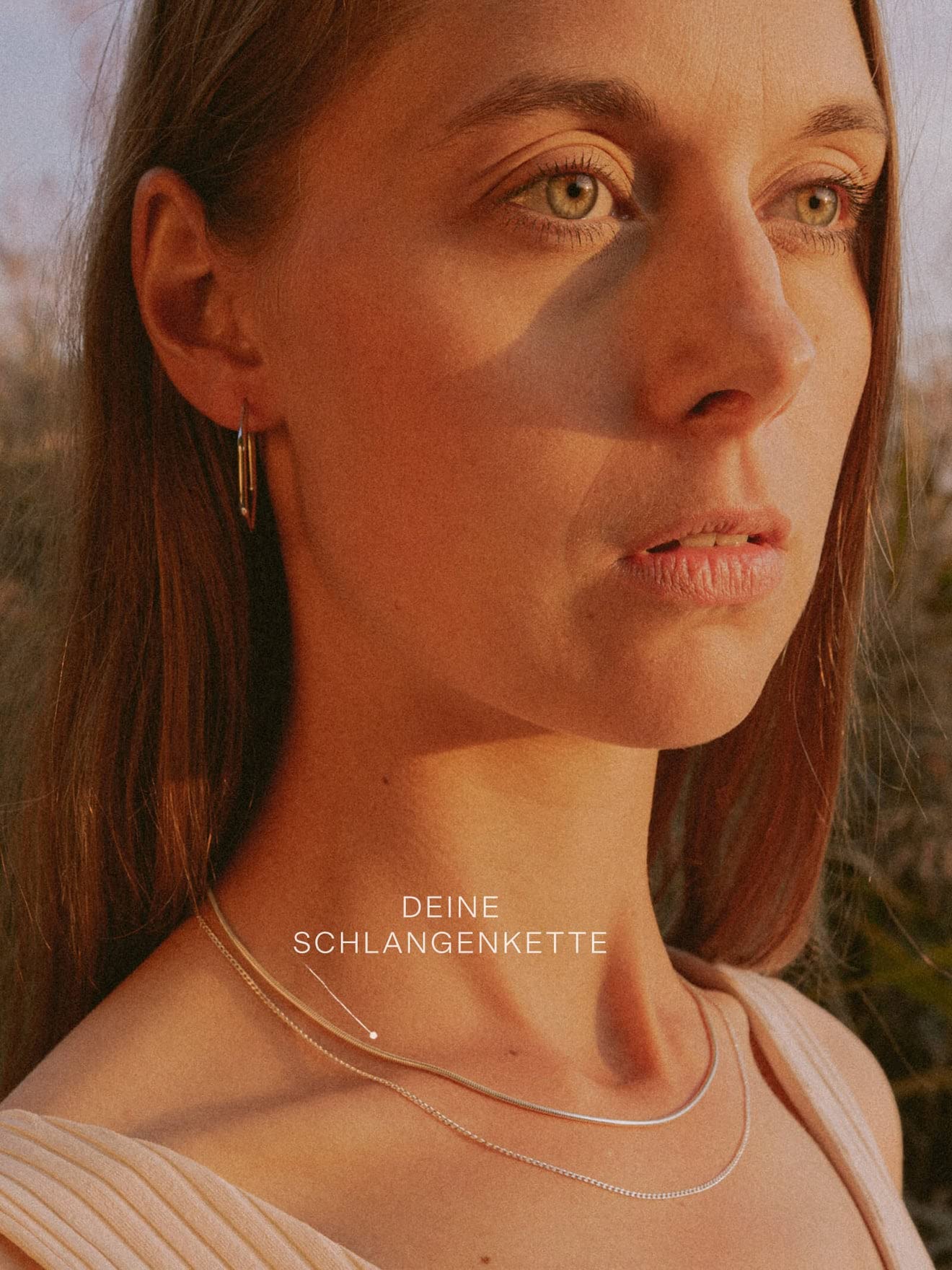 modabilé Schlangenkette Damen Halskette 925er Sterling Silber (30cm-100cm 1,2mm breit) Silberkette 925 ohne Anhänger Silberne Kette Frauen Ketten Kurz