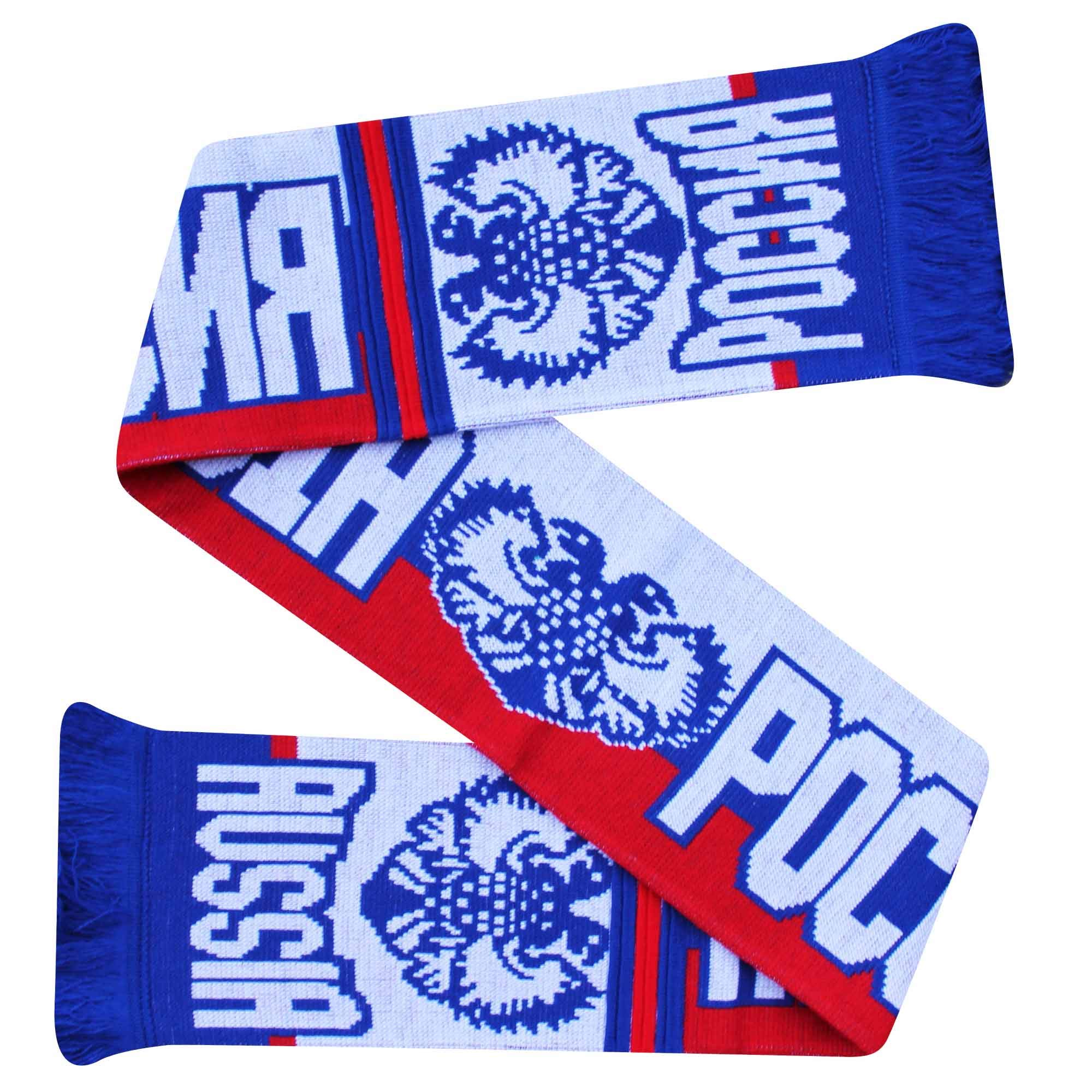 Russia World Cup Football Fans Scarf (100% Acrylic)