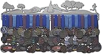Vista 7 de Allied Medal Hangers - Trailscape - Corredor masculino o femenino - Múltiples opciones de tamaño disponibles - Soporte para premios deportivos