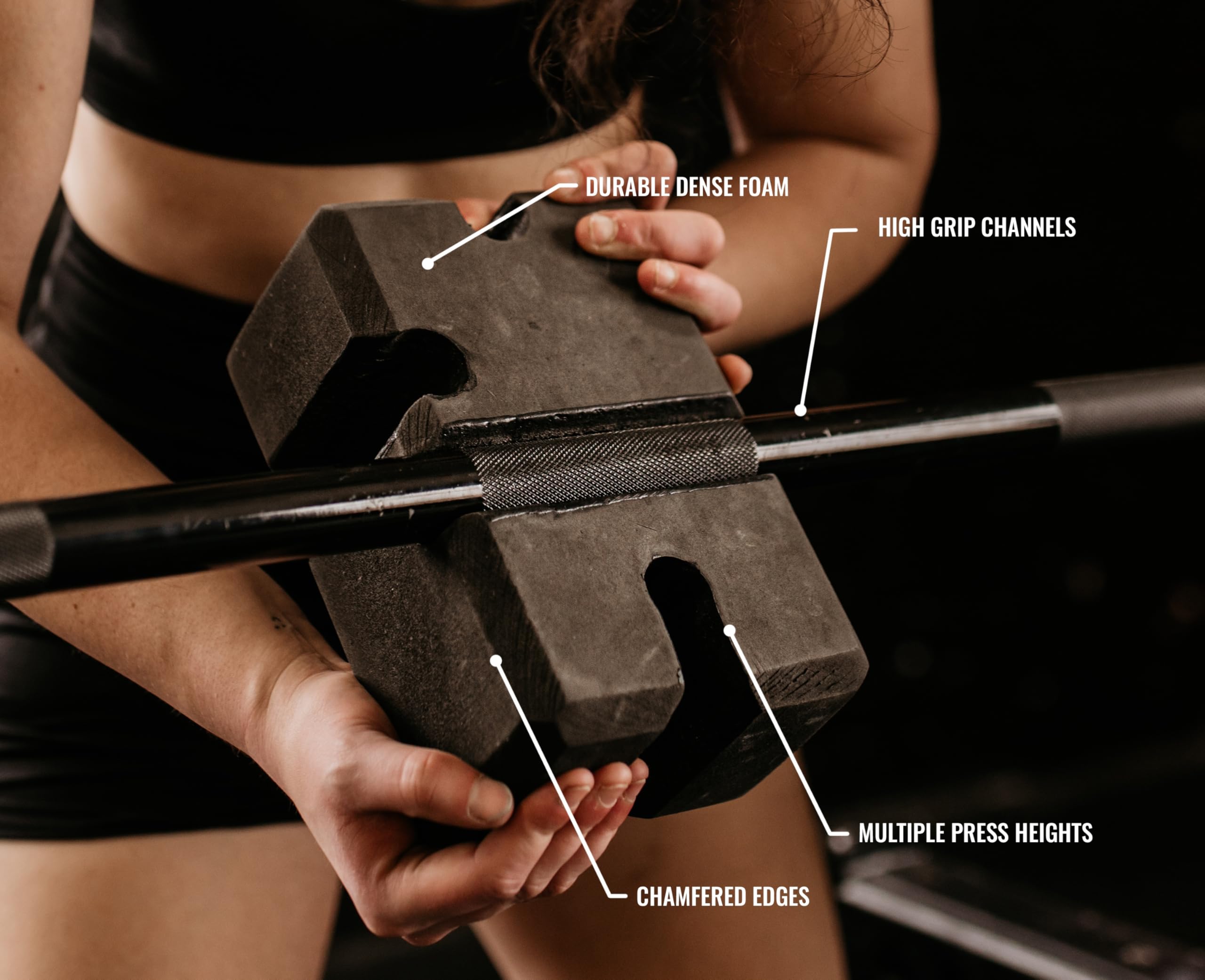 Adjustable Bench Press Board – All-in-One Barbell Press Training Tool for Powerlifting & Strength Training