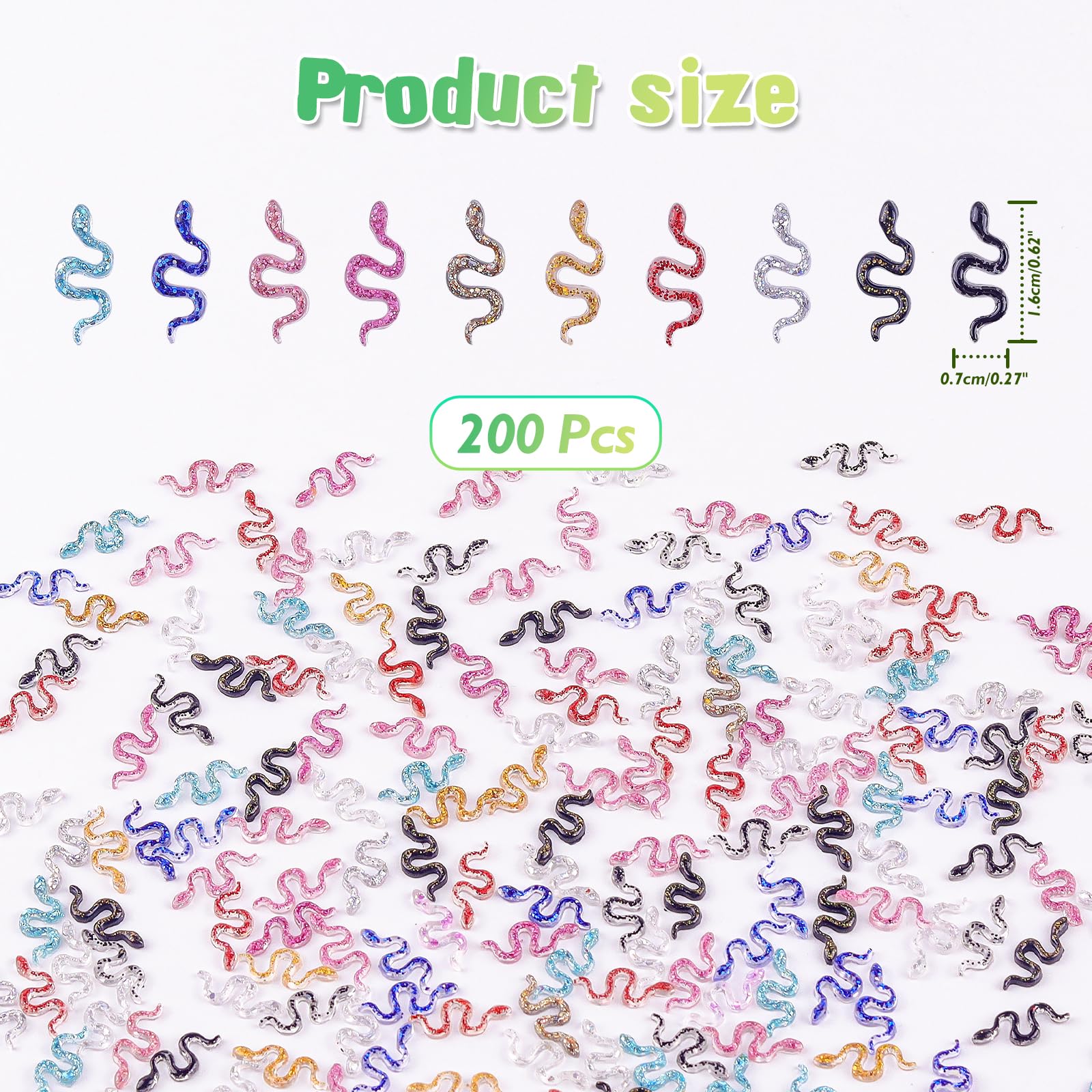 200pcs Mini Resin Animals Variety Pack - Image 2