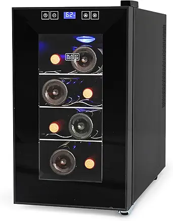 BLACK+DECKER BD60026 8-Bottle Wine Cellar Review: Compact, Quiet & Perfect for Beginners