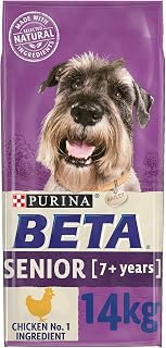 Beta Senior Dry Dog Food Chicken 1 x 14kg Pack
