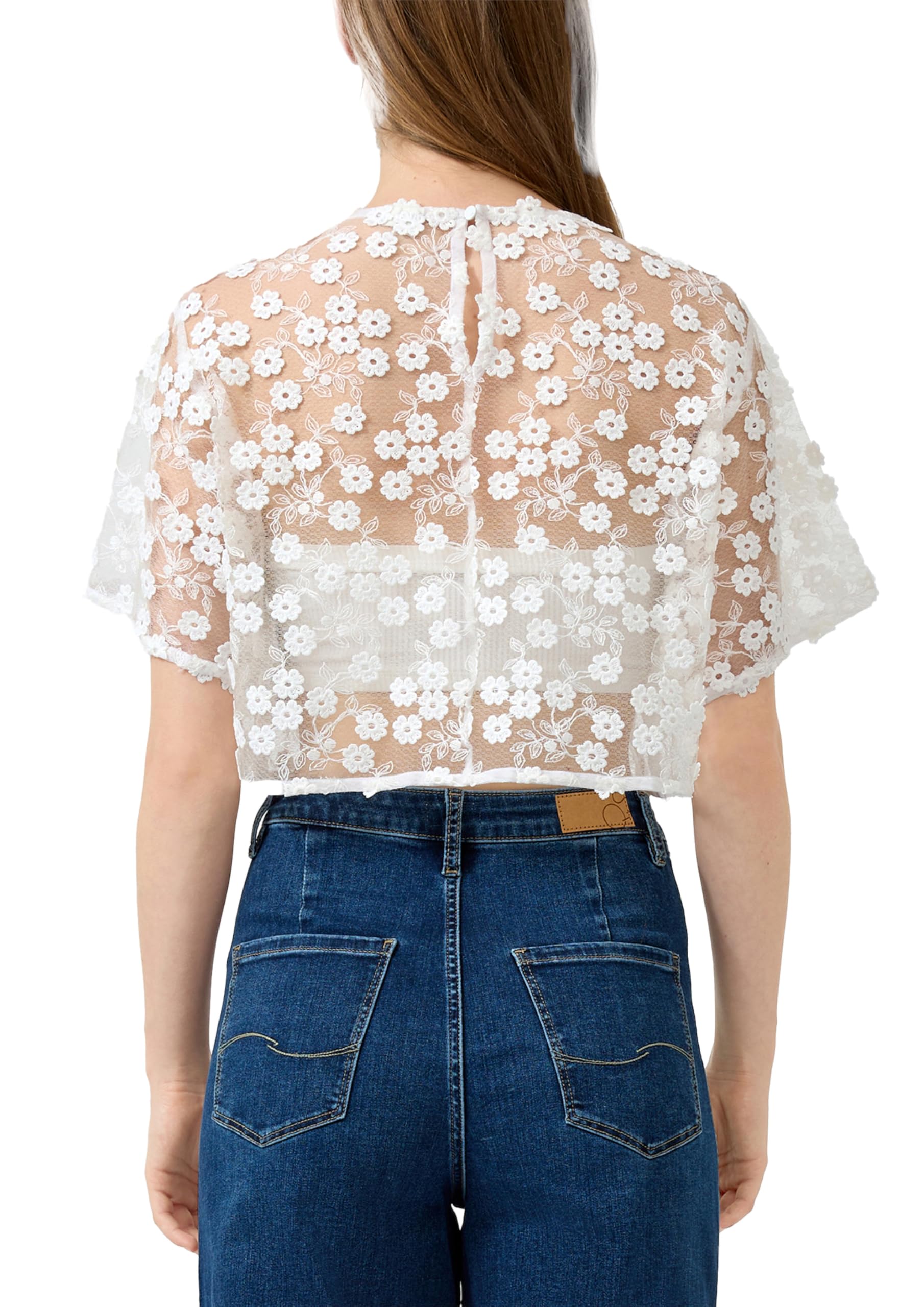 QS Transparente Bluse