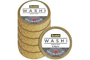 Expressions Glitter Tape: The Shimmering Gold That Elevates Your Crafts