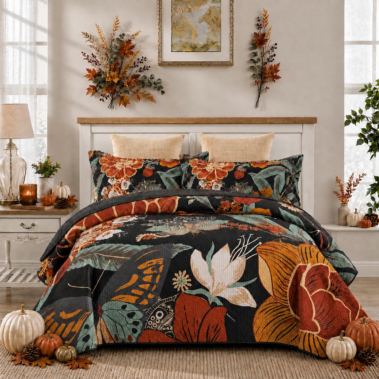Photo 1 of Tyrot Full/Queen Quilt Set