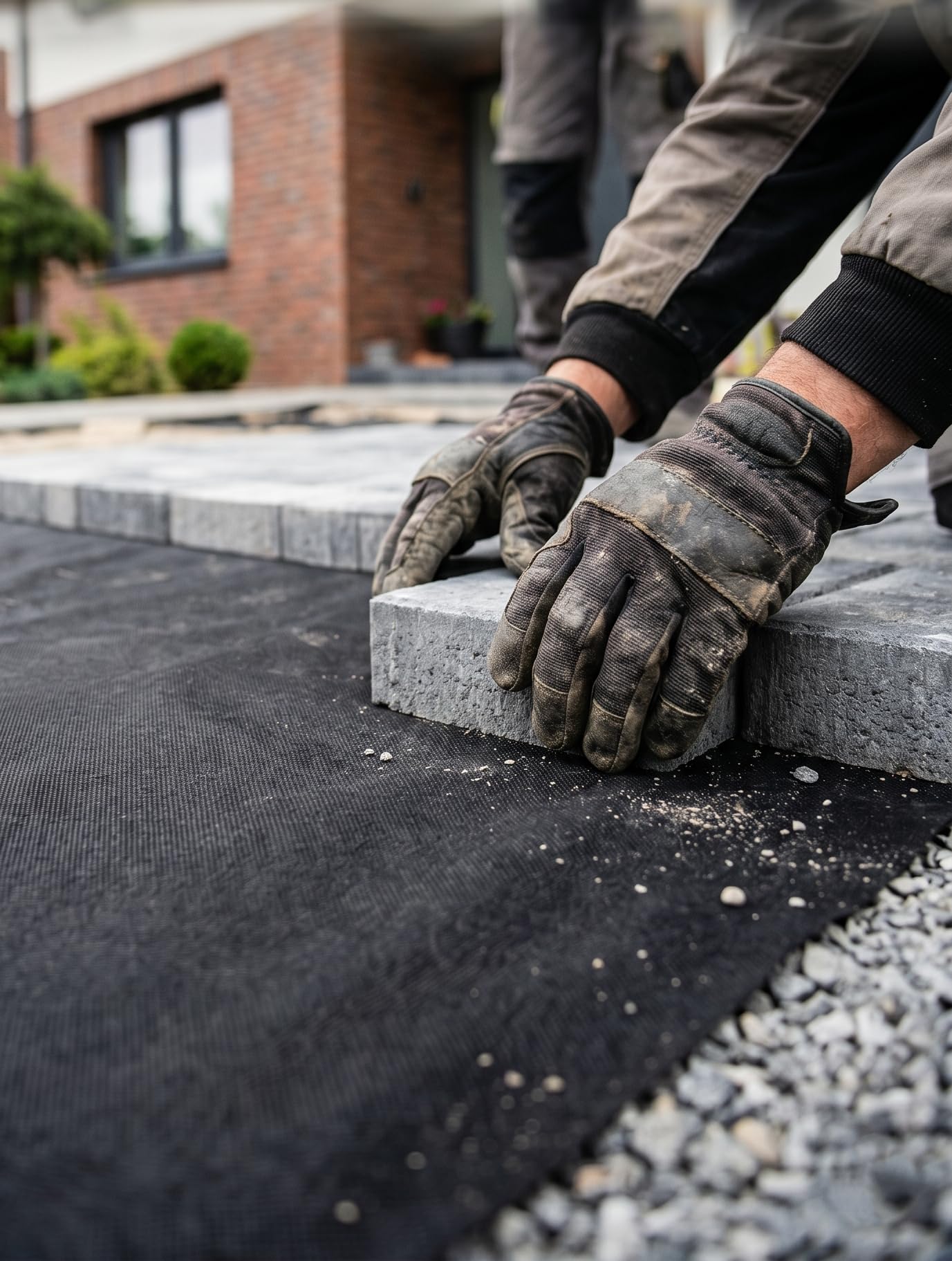 ASF Geotessile 150g/m² 50m x 1m | Telo da Giardino Anti-Erbacce, Drenaggio e Filtrazione, Sottofondo per Ghiaia, Vialetto
