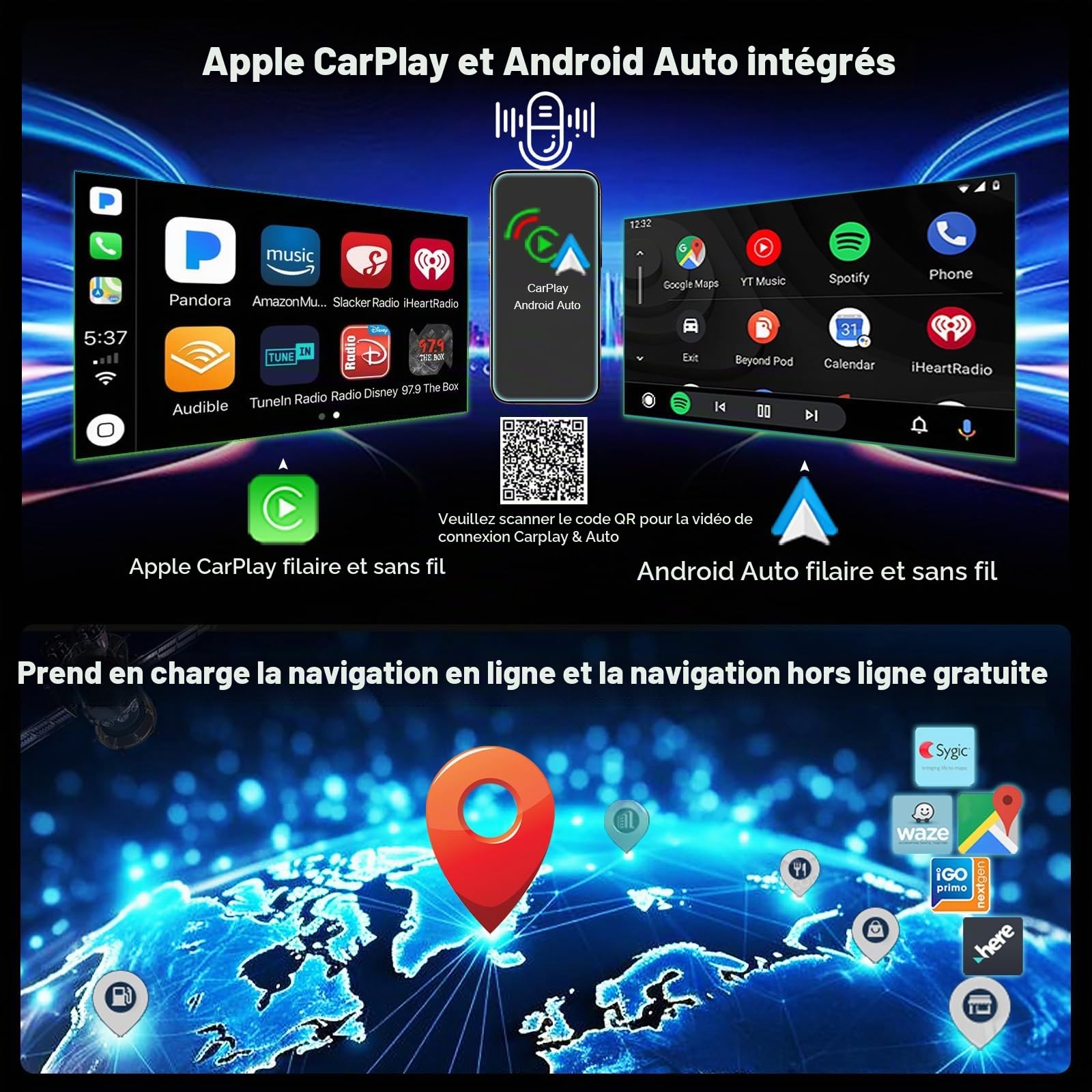 Qualcomm 8G+128G Android 16 Autoradio pour Mercedes Classe E/CLC W211 W219