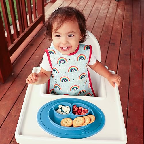 Miniatura 8 de BapronBaby Eric Carle Rainbow Caterpillar Bapron  Babero suave impermeable resistente a las manchas  Lavable a máquina  19.7ft  5 años  (Sz