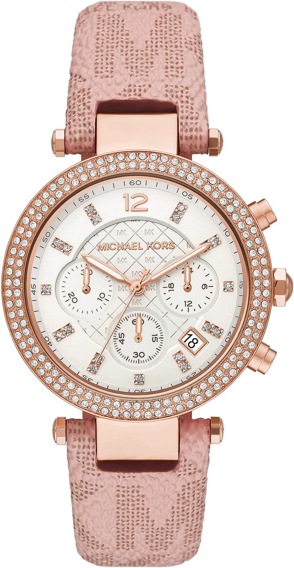 Michael Kors Women's Watch PARKER, 39 mm case size, Chronograph movement