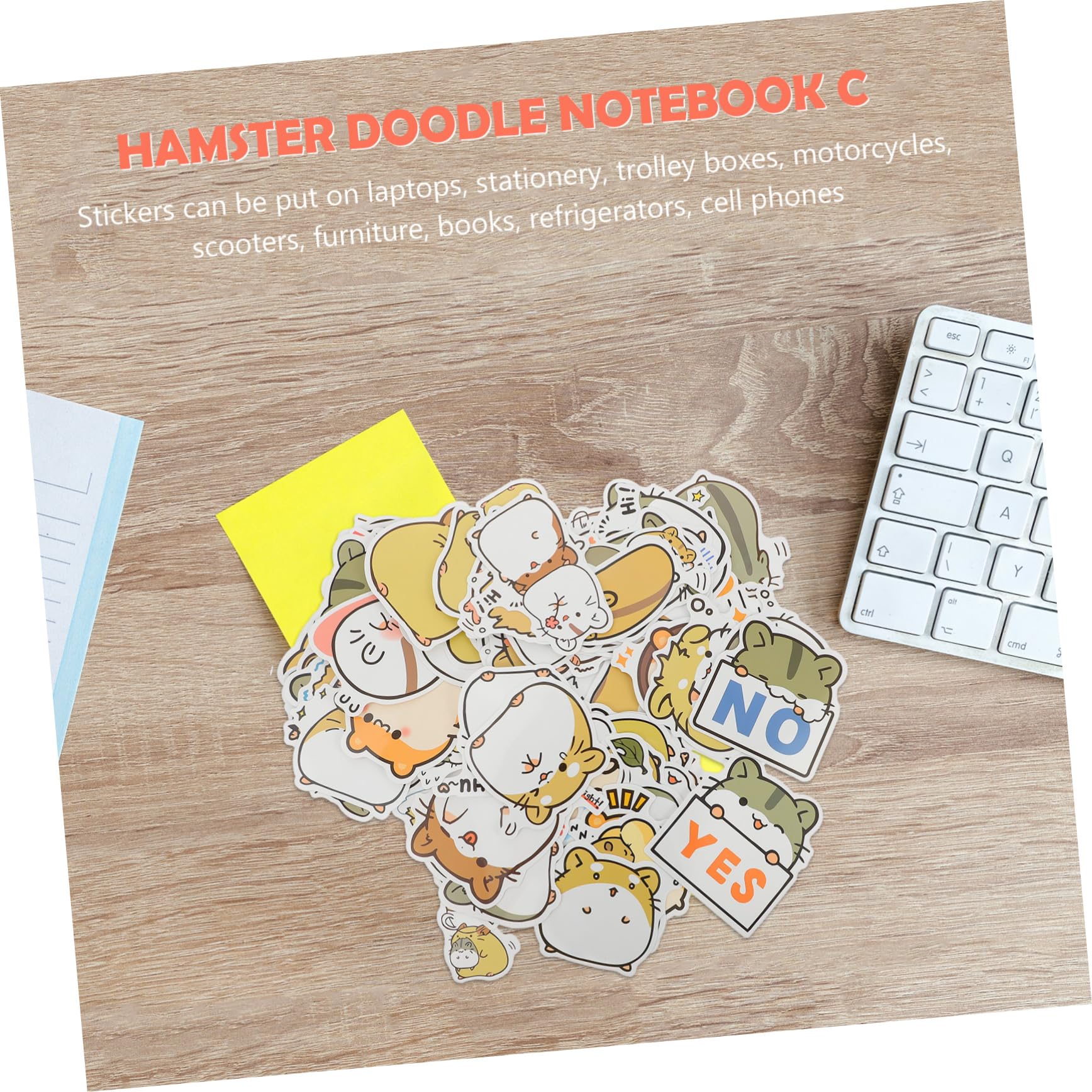 NUOBESTY 3 Set Adesivi Animali Cartoni Animati Per Scrapbooking Stickers Diy Colorati Per Decorazioni E Album Facili Applicare E Rimuovere Residui Per Ogni Occasione 200 Pezzi*3