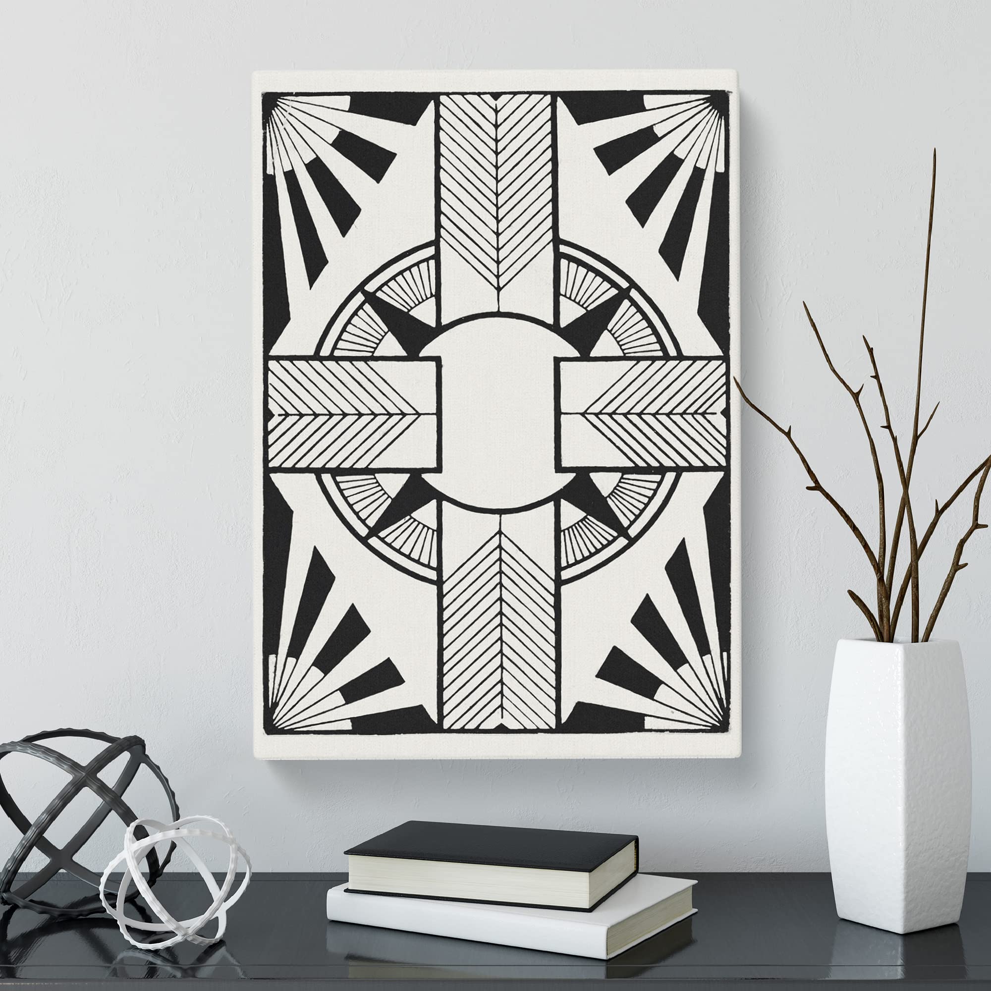 Ornament Vol.1 By Samuel De Mesquita Canvas Print, Mixed, 25L x 50W cm - Image 3