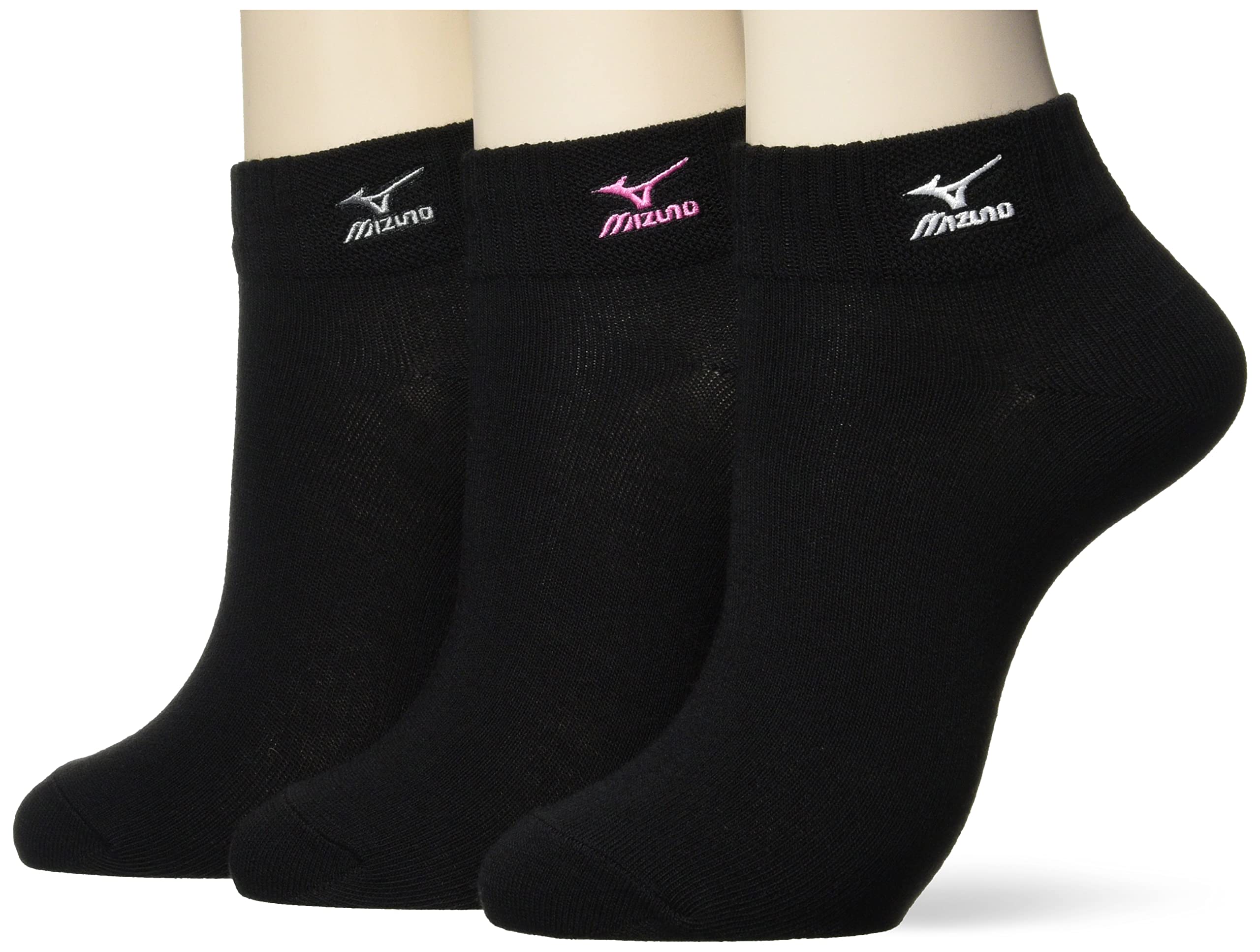 Amazon.co.jp: レディースソックス くるぶし丈 ワンポイント 3足組/6足