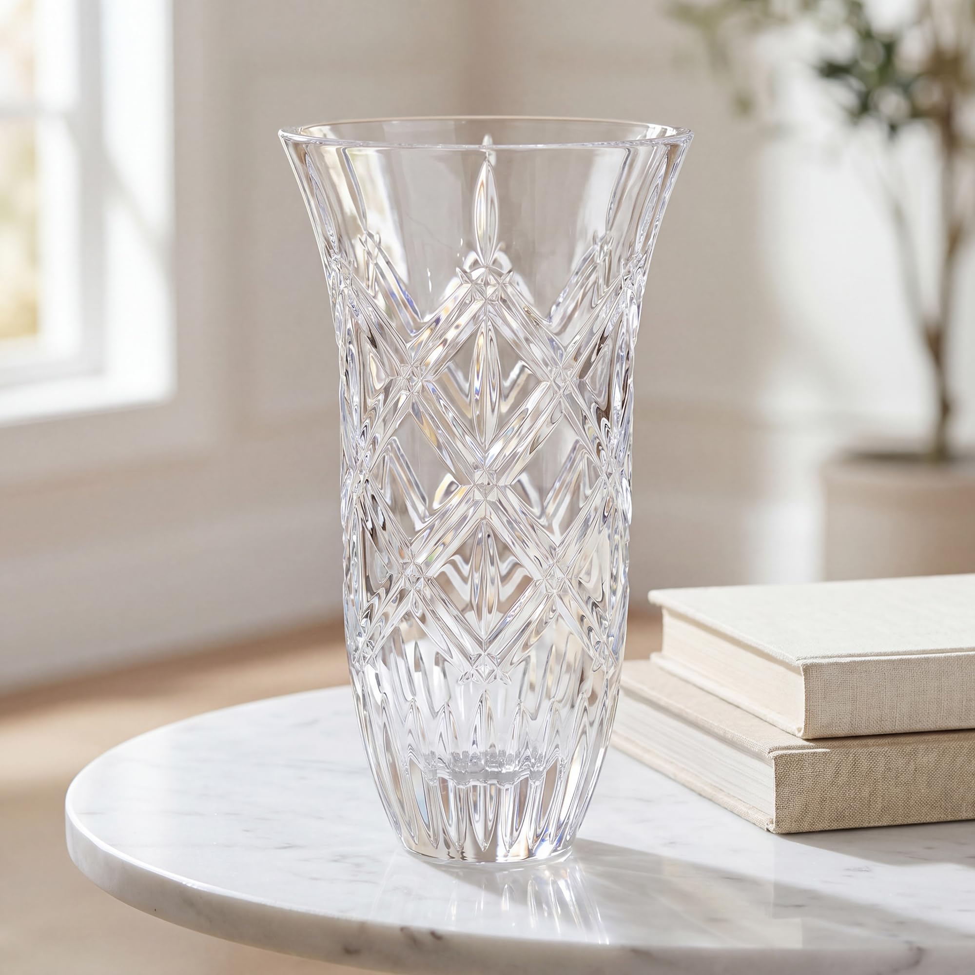 Amazon.co.jp: (Vase) - Waterford Vase, Crystal 23cm : Home & Kitchen