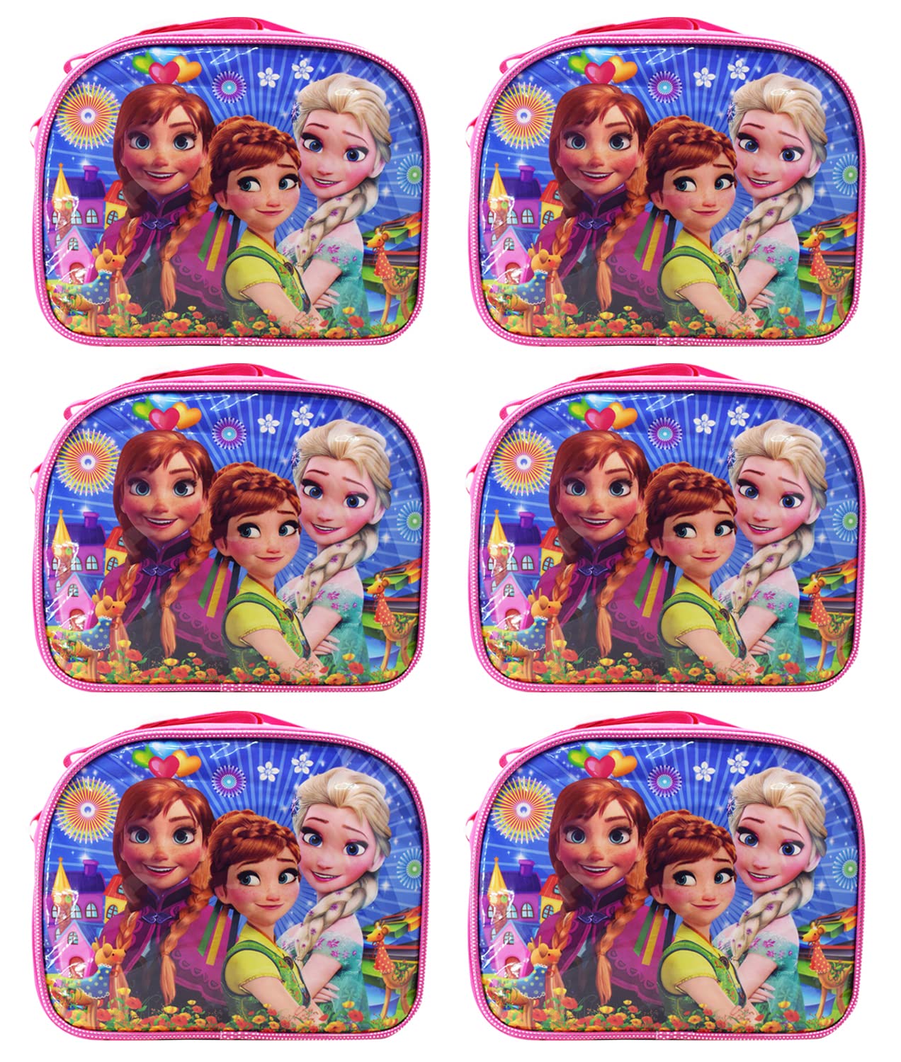 Cartoon Printed Sling Bag/Picnic Bag for Kids - Birthday Return Gifts for Girls/Boys/Kids-image-22