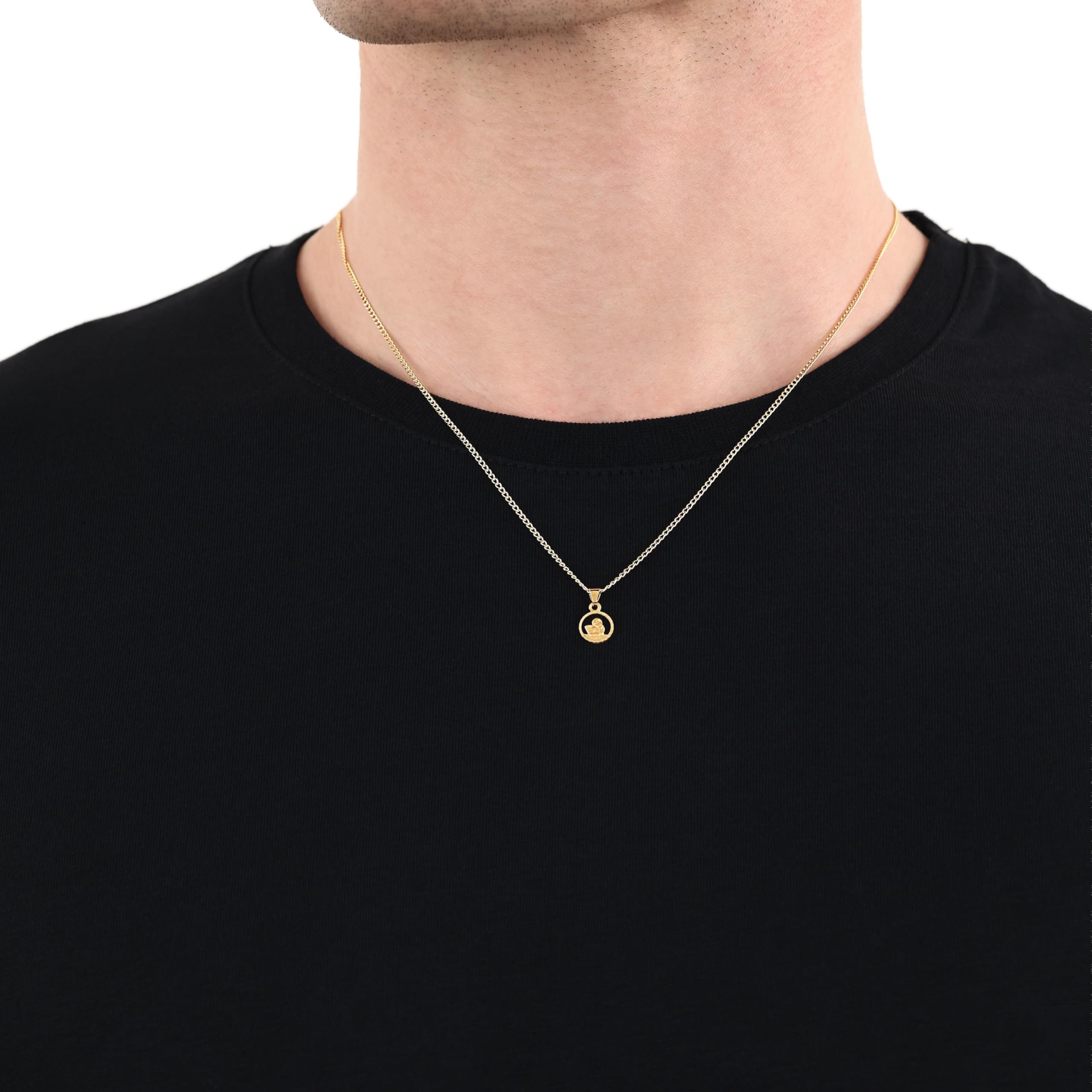Amor Motivanhänger 925 Sterling Silber Unisex, Damen, Herren Anhänger, Silber, Gold, Kommt in Schmuck Geschenk Box
