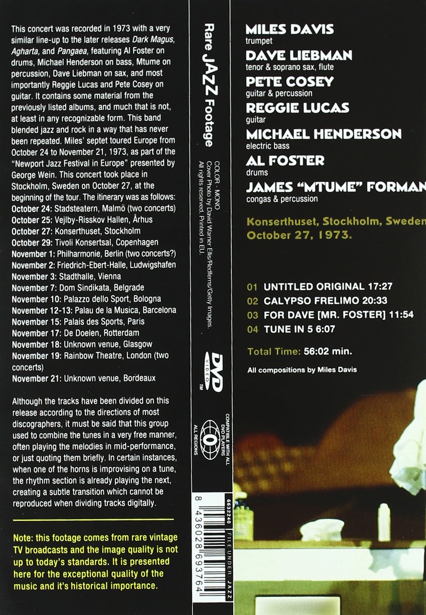 Live in Stockholm 1973