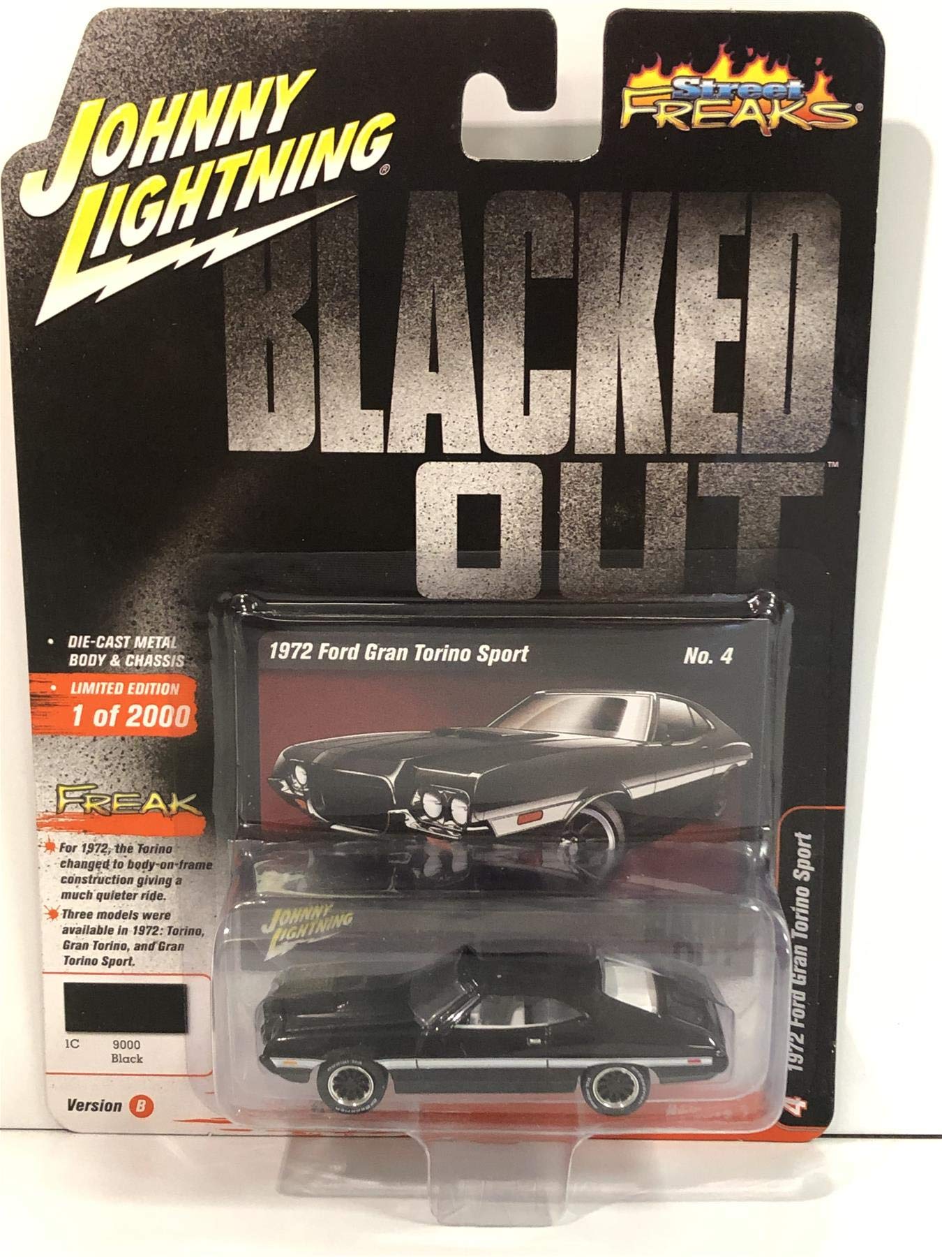 Amazon | Johnny Lightning 1:64 Street Freaks Ver B 1972 Ford Gran