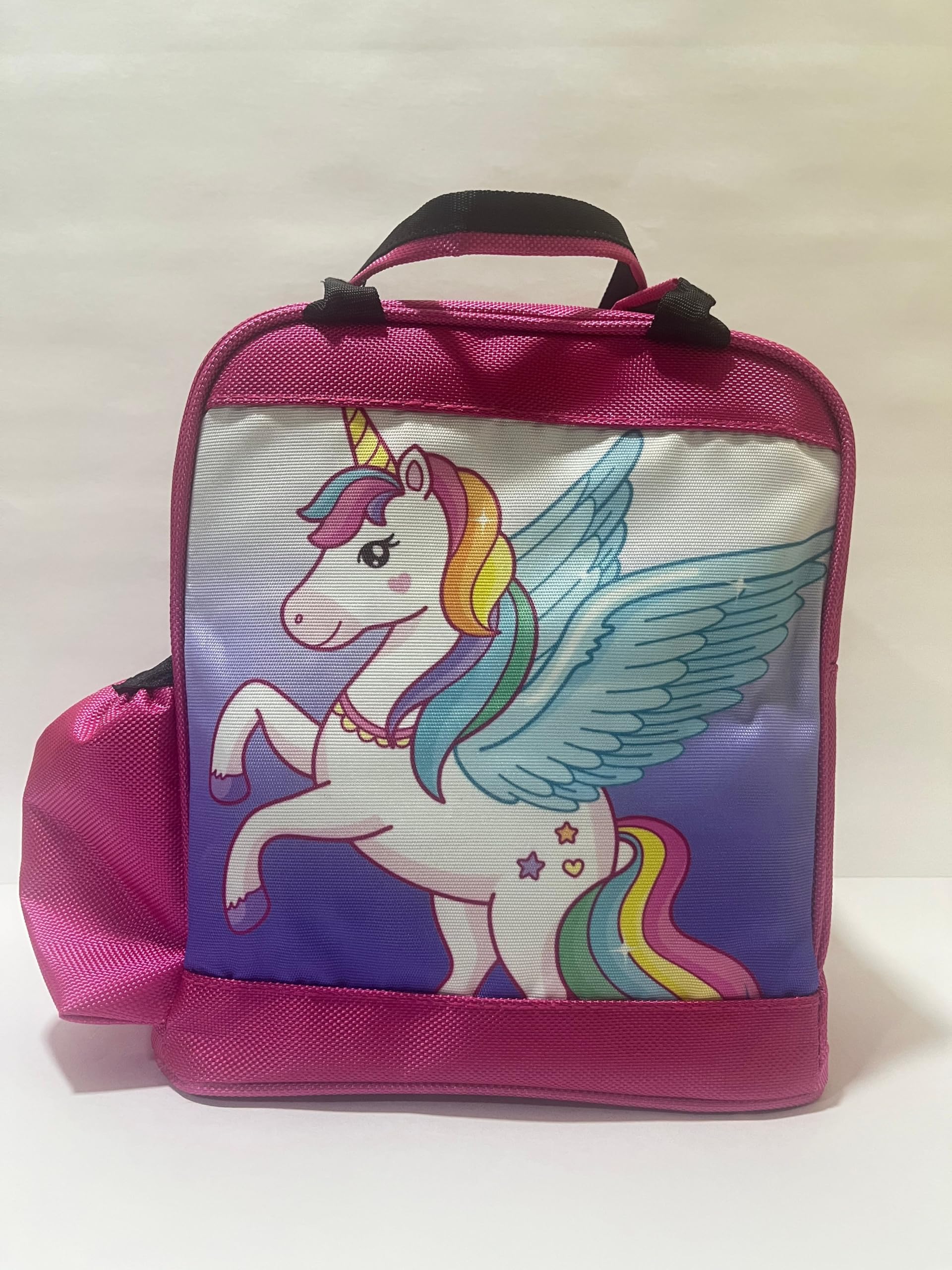 Pink Unicorn Lunch Bag for Kids
